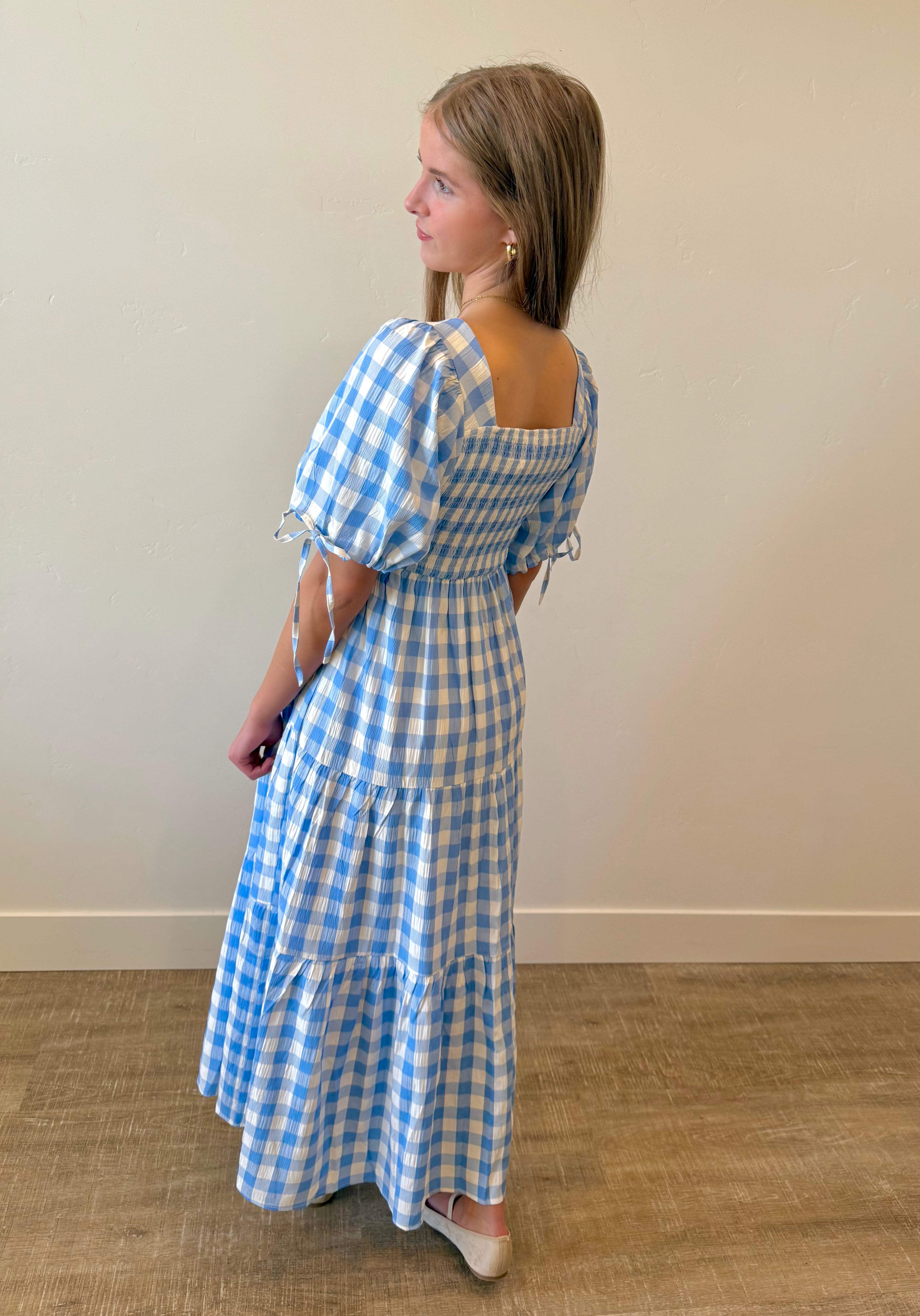 Sailor Plaid Dress
