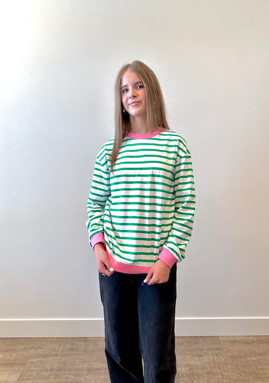 Lizzy Striped Top