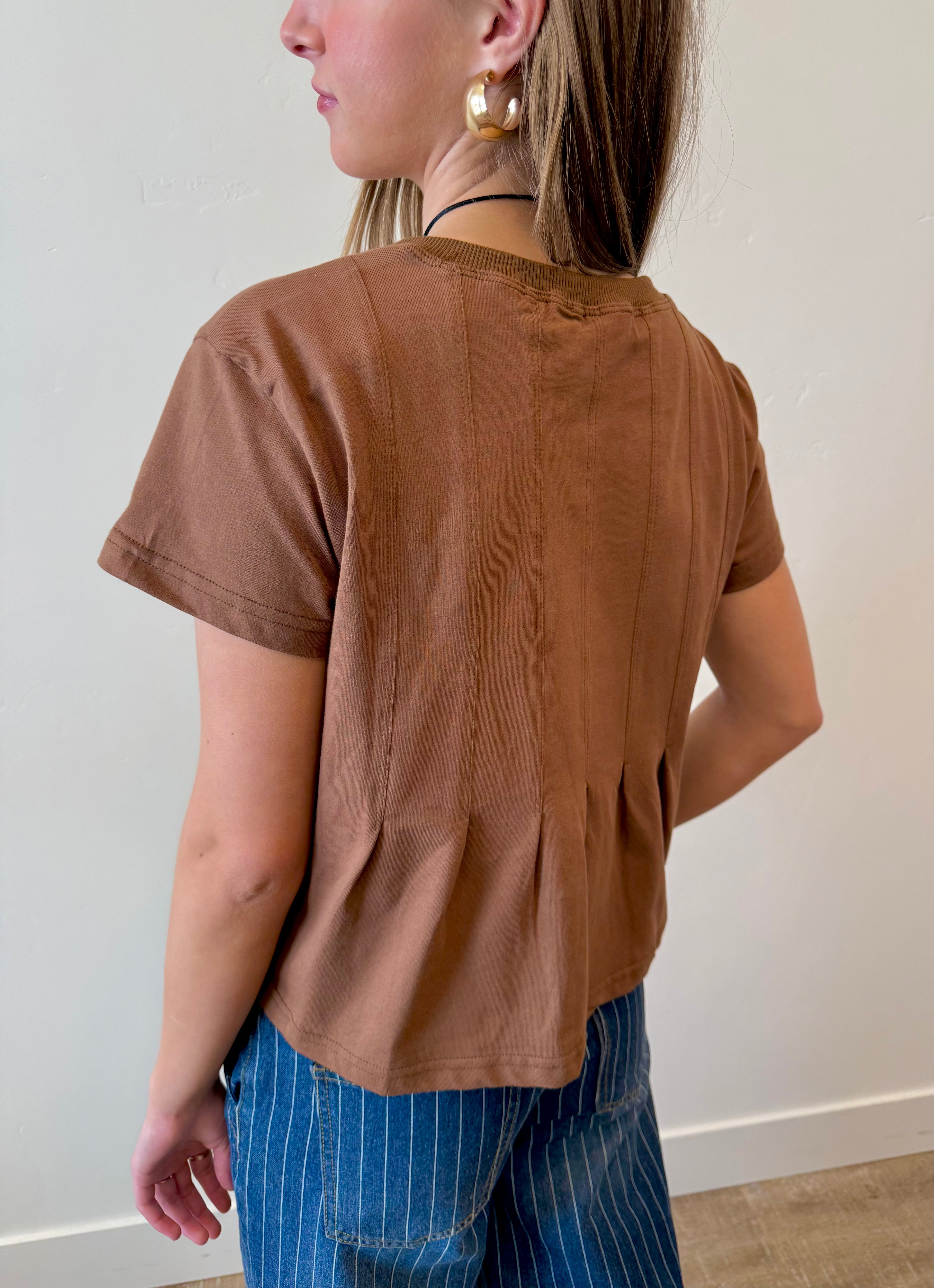 Laurel Pleated Swing Top