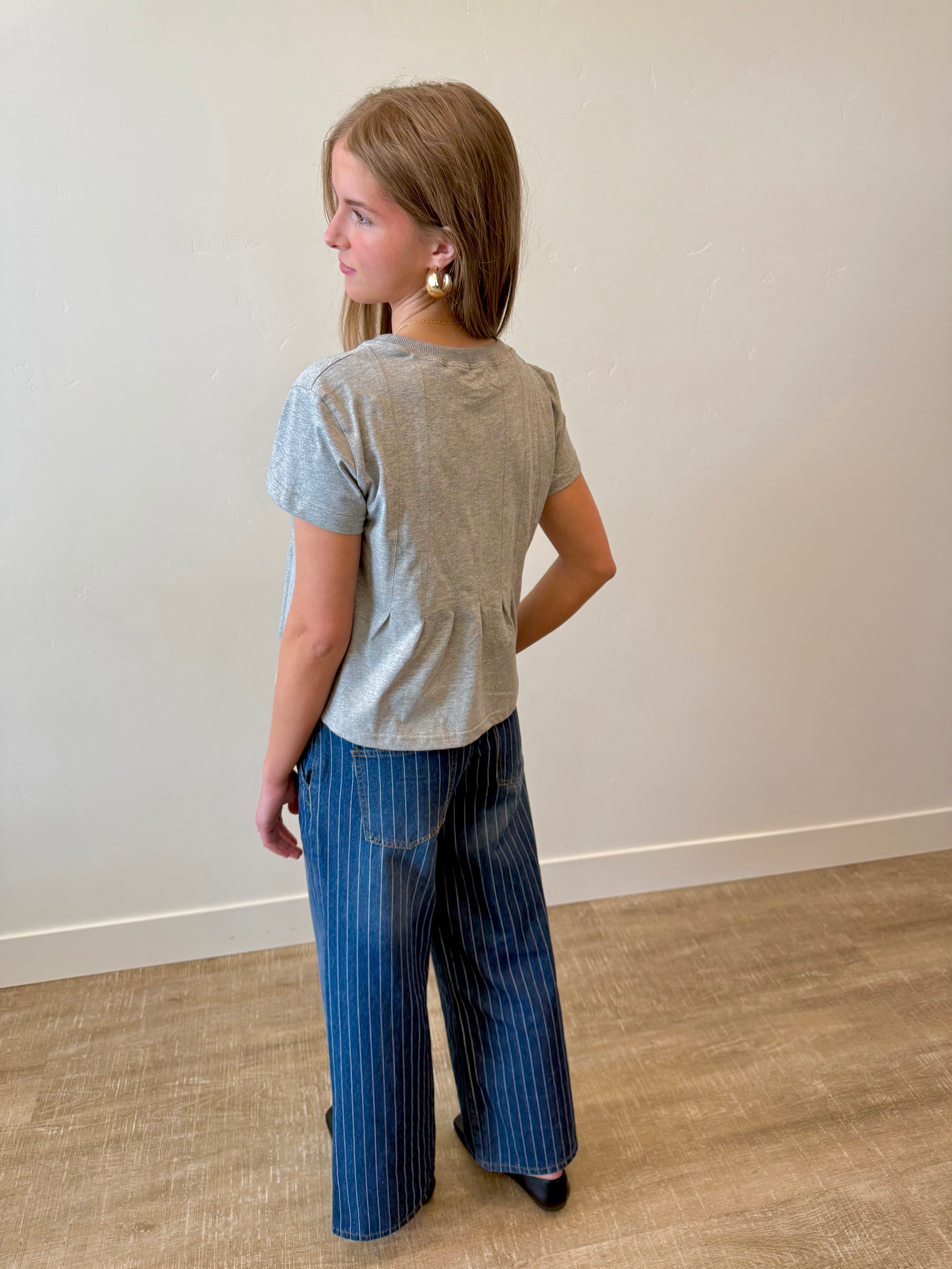 Laurel Pleated Swing Top