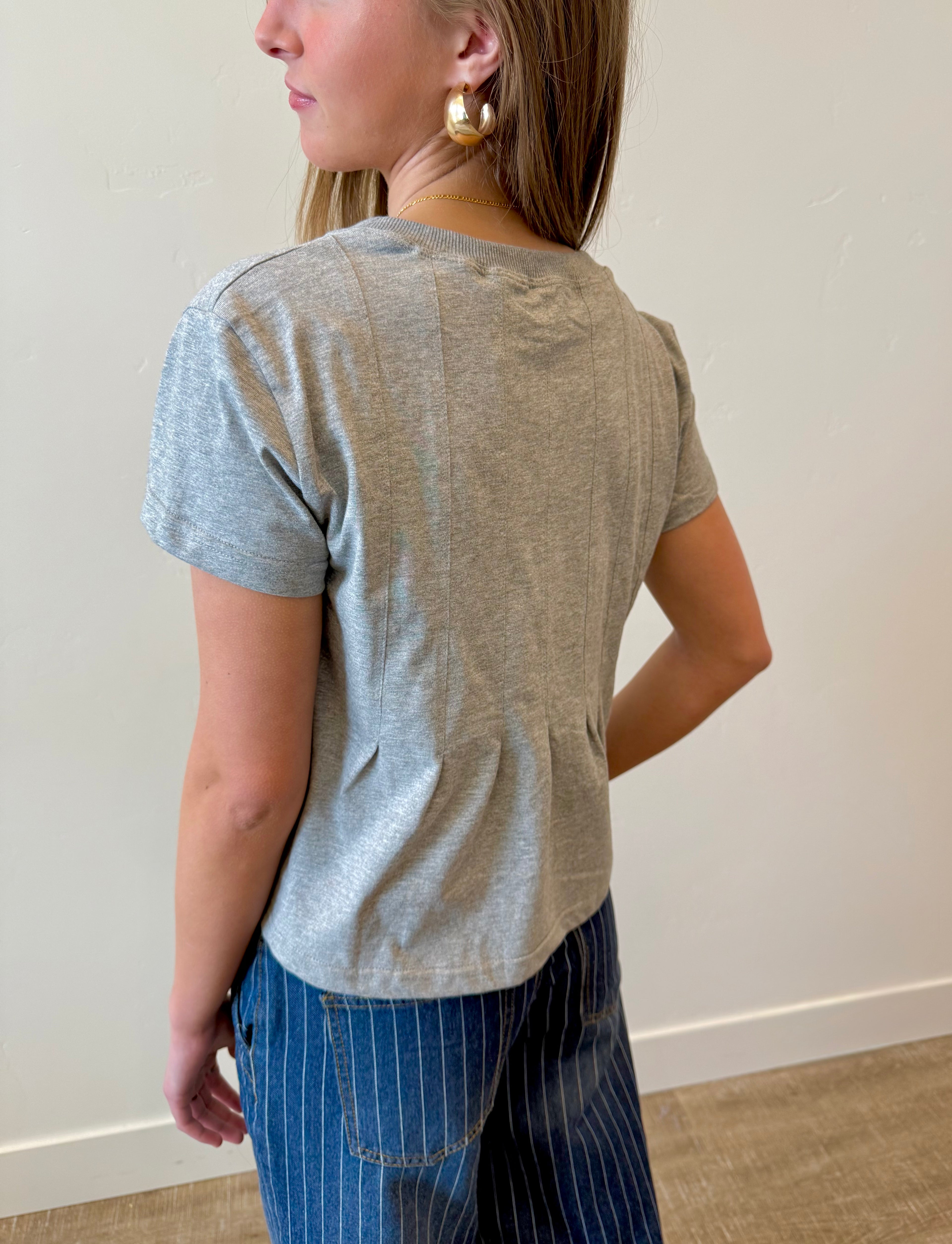 Laurel Pleated Swing Top