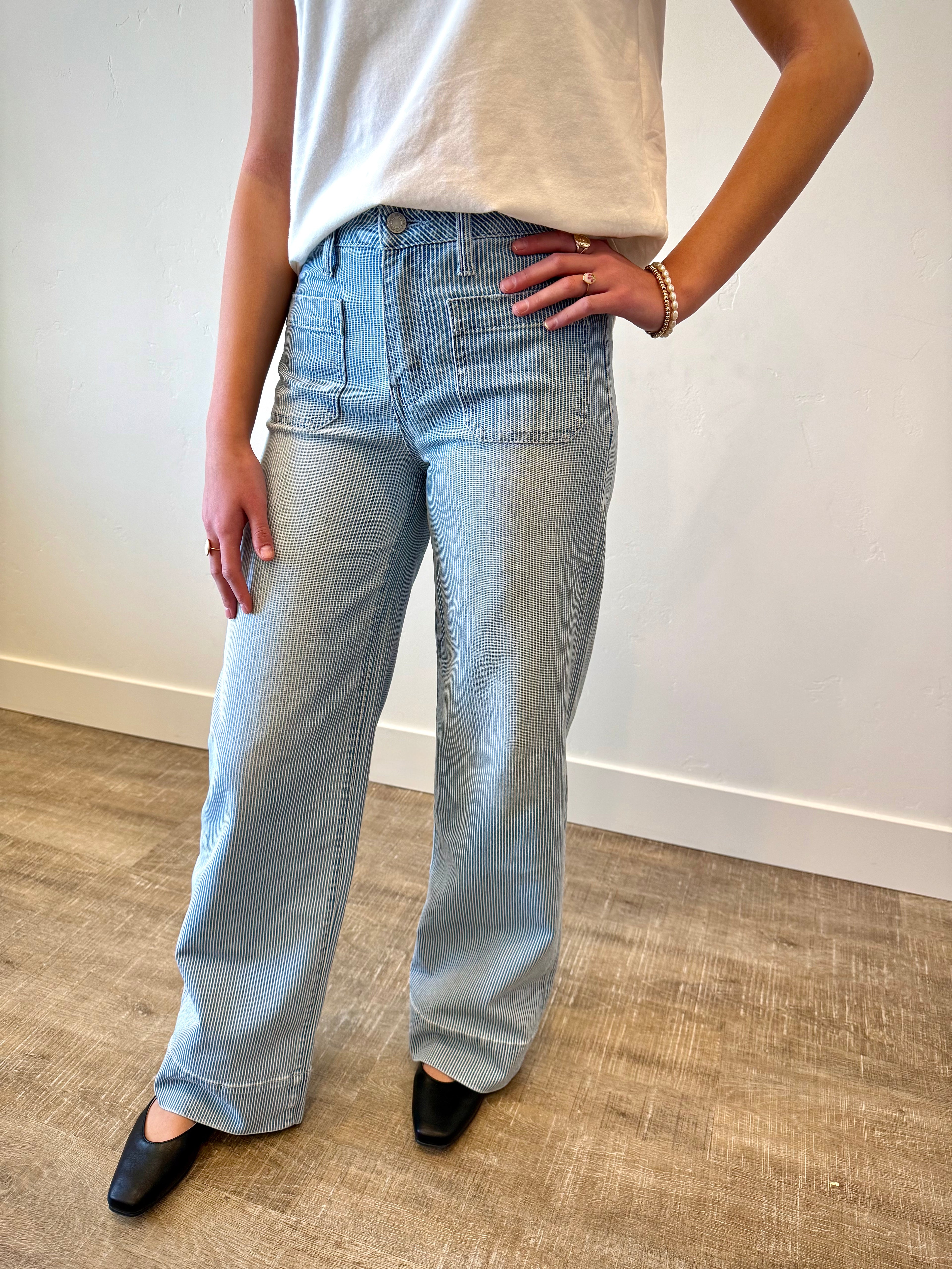 Eclipse Striped Denim