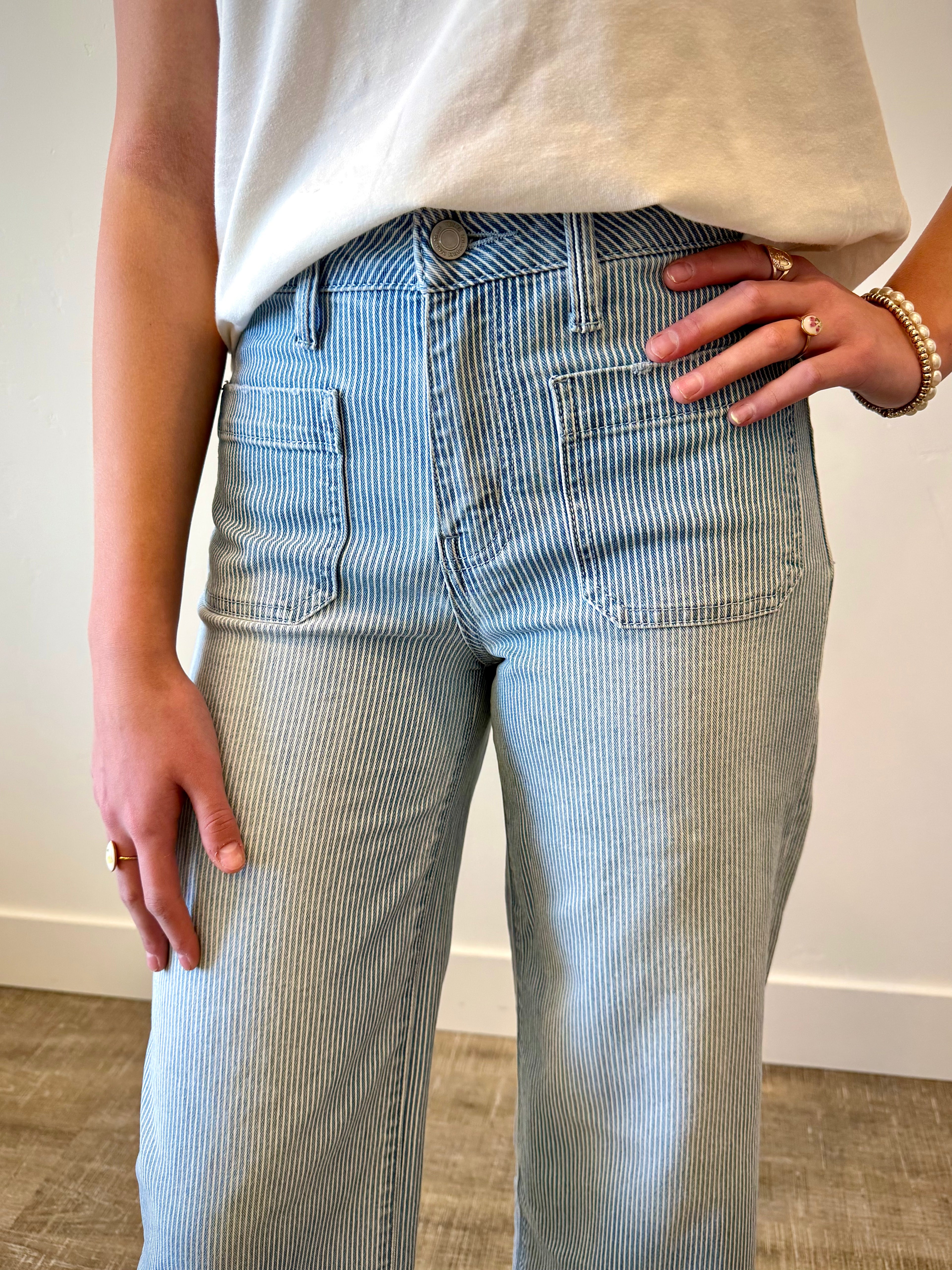 Eclipse Striped Denim