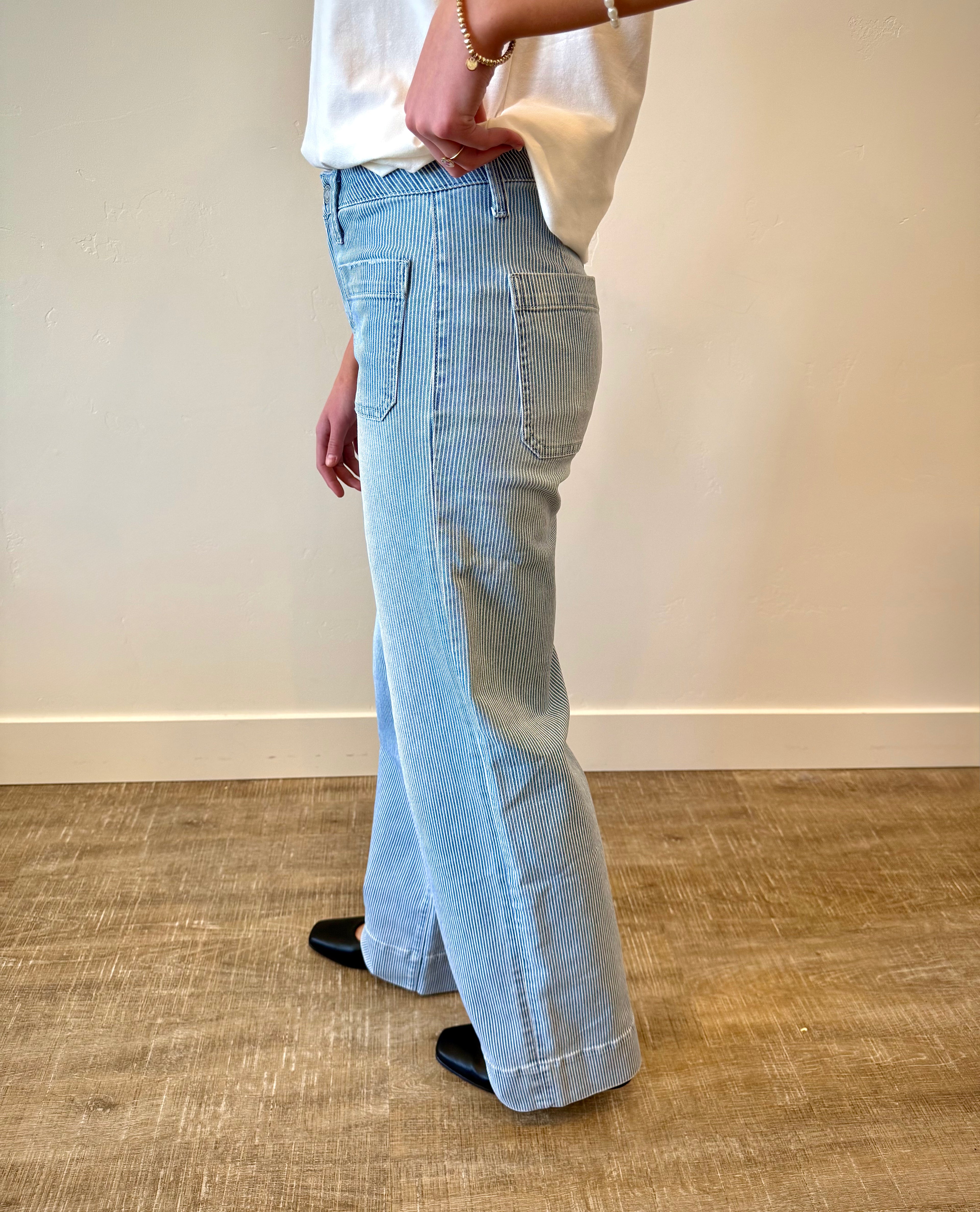 Eclipse Striped Denim