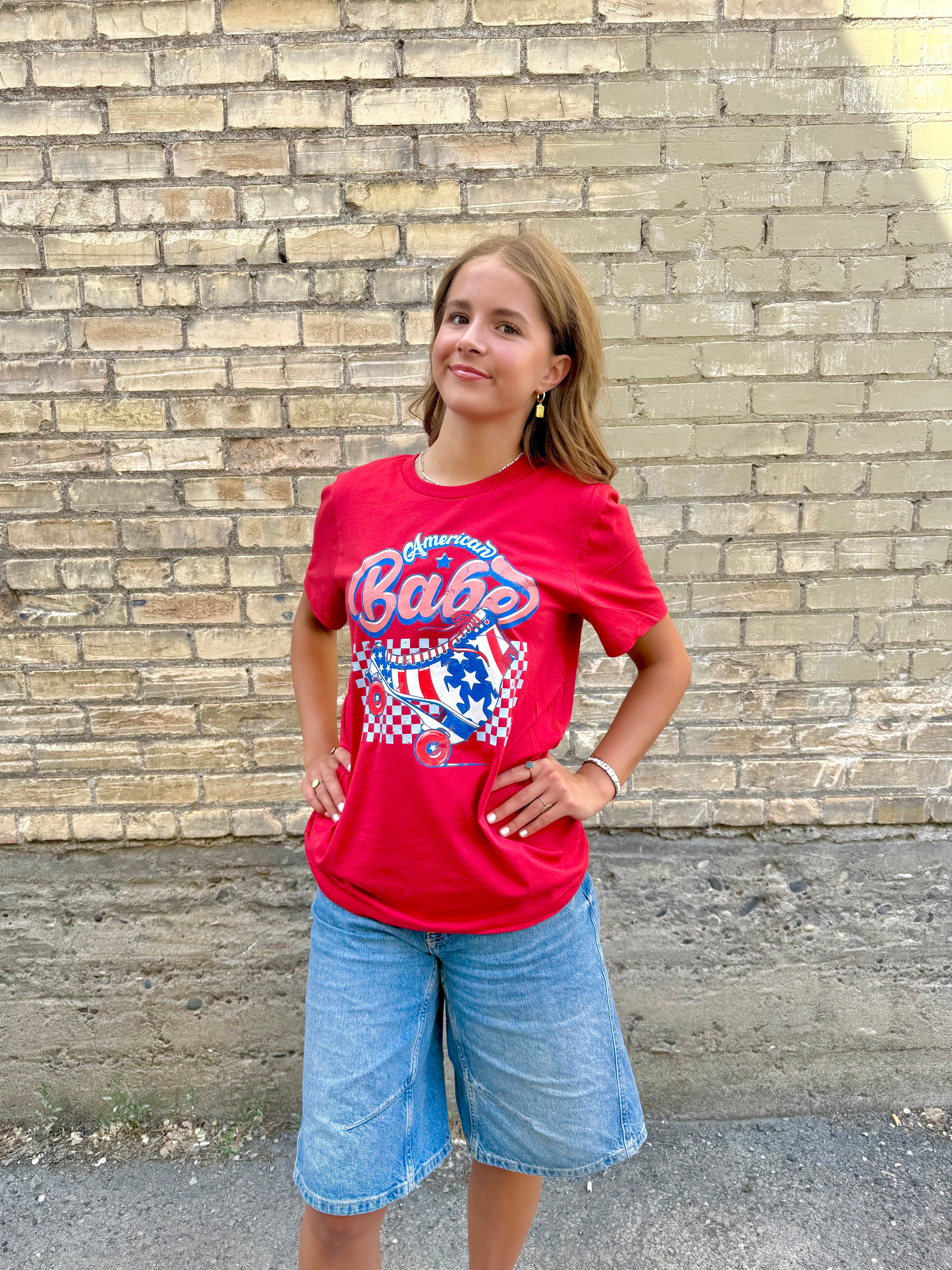 American Babe Graphic Tee