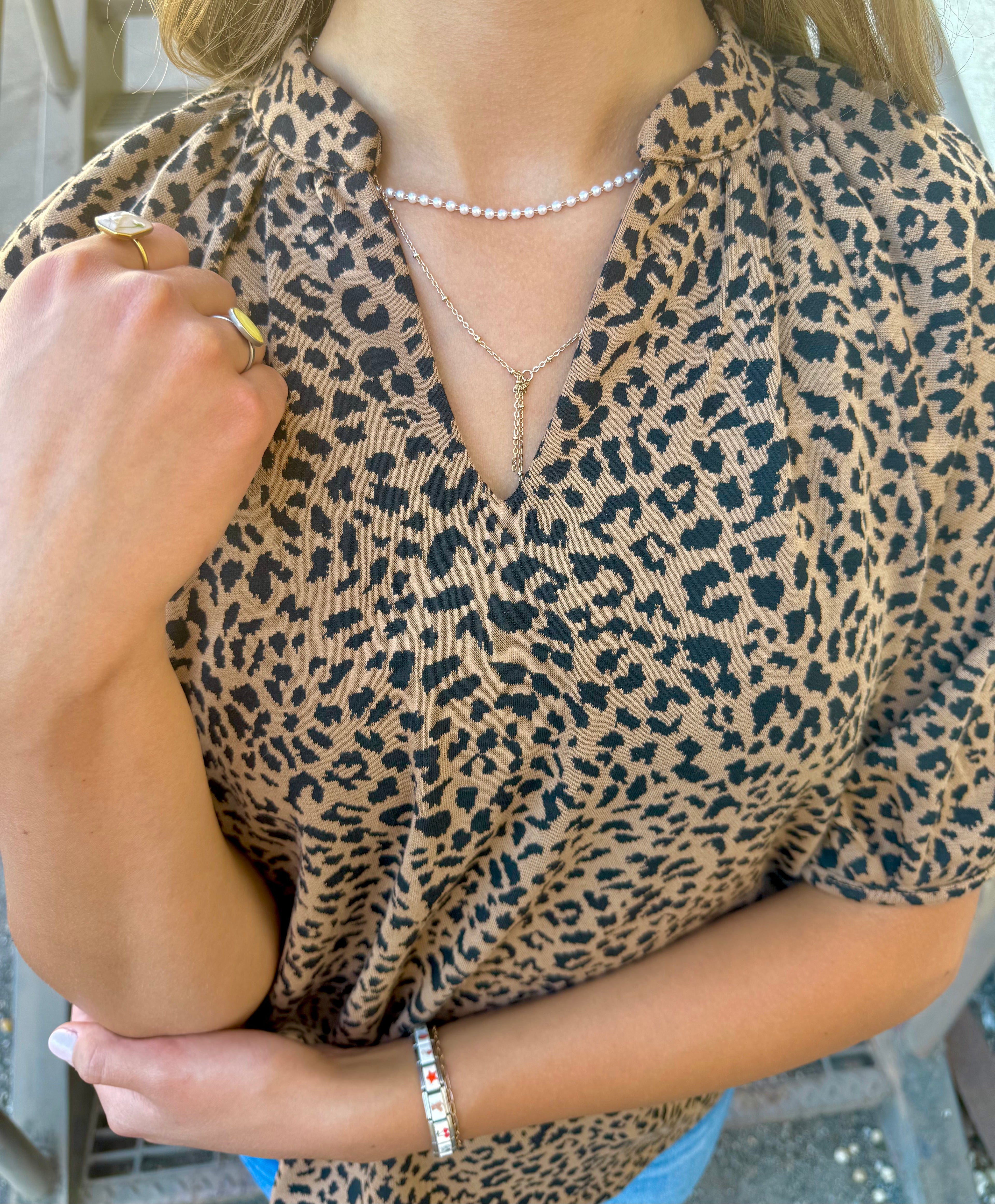 Bexley Animal Print Top