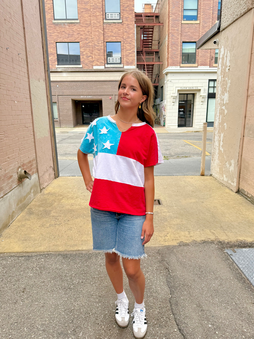 Liberty Stars and Stripes Top
