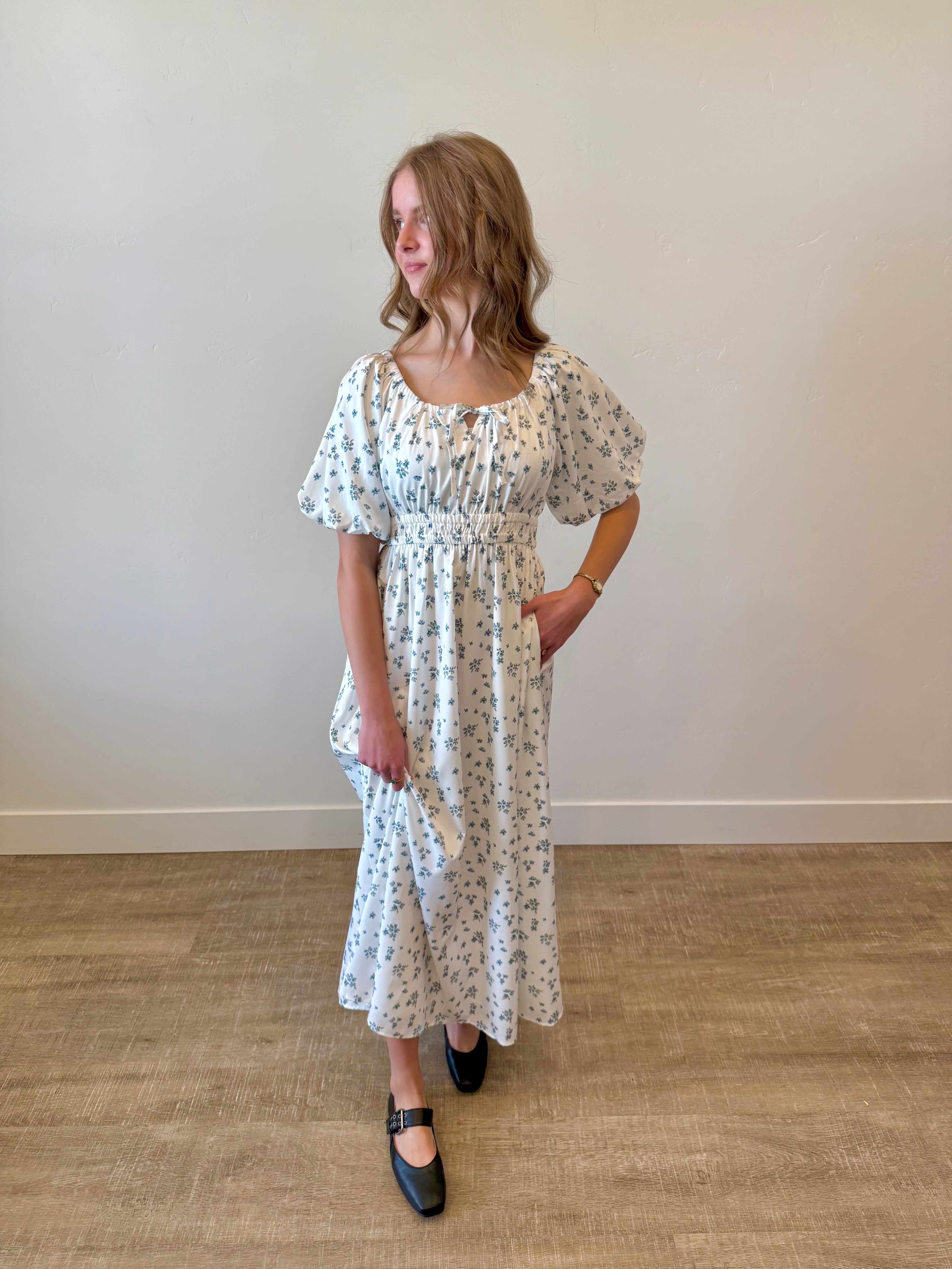 Meadow Bloom Maxi Dress