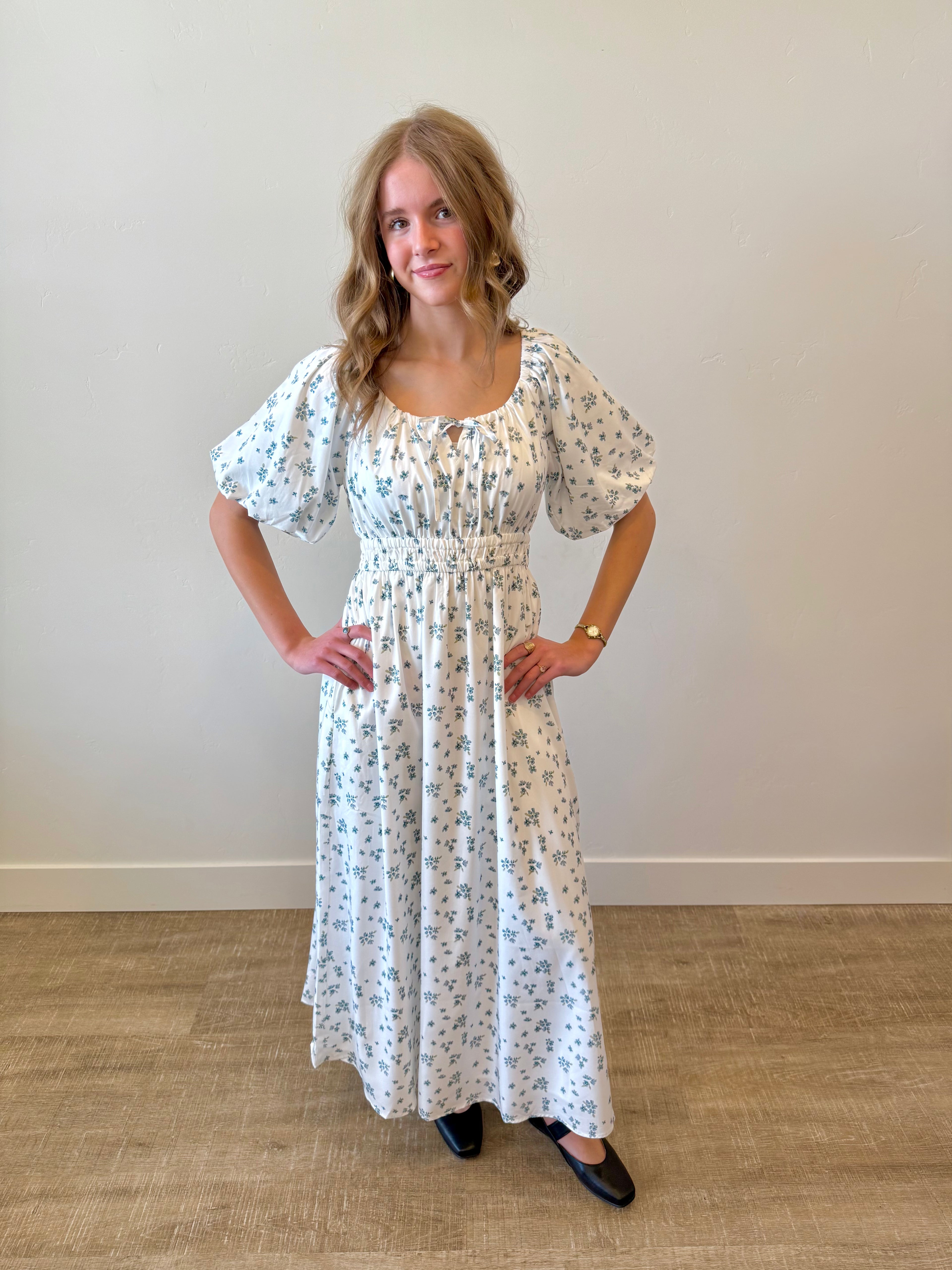 Meadow Bloom Maxi Dress