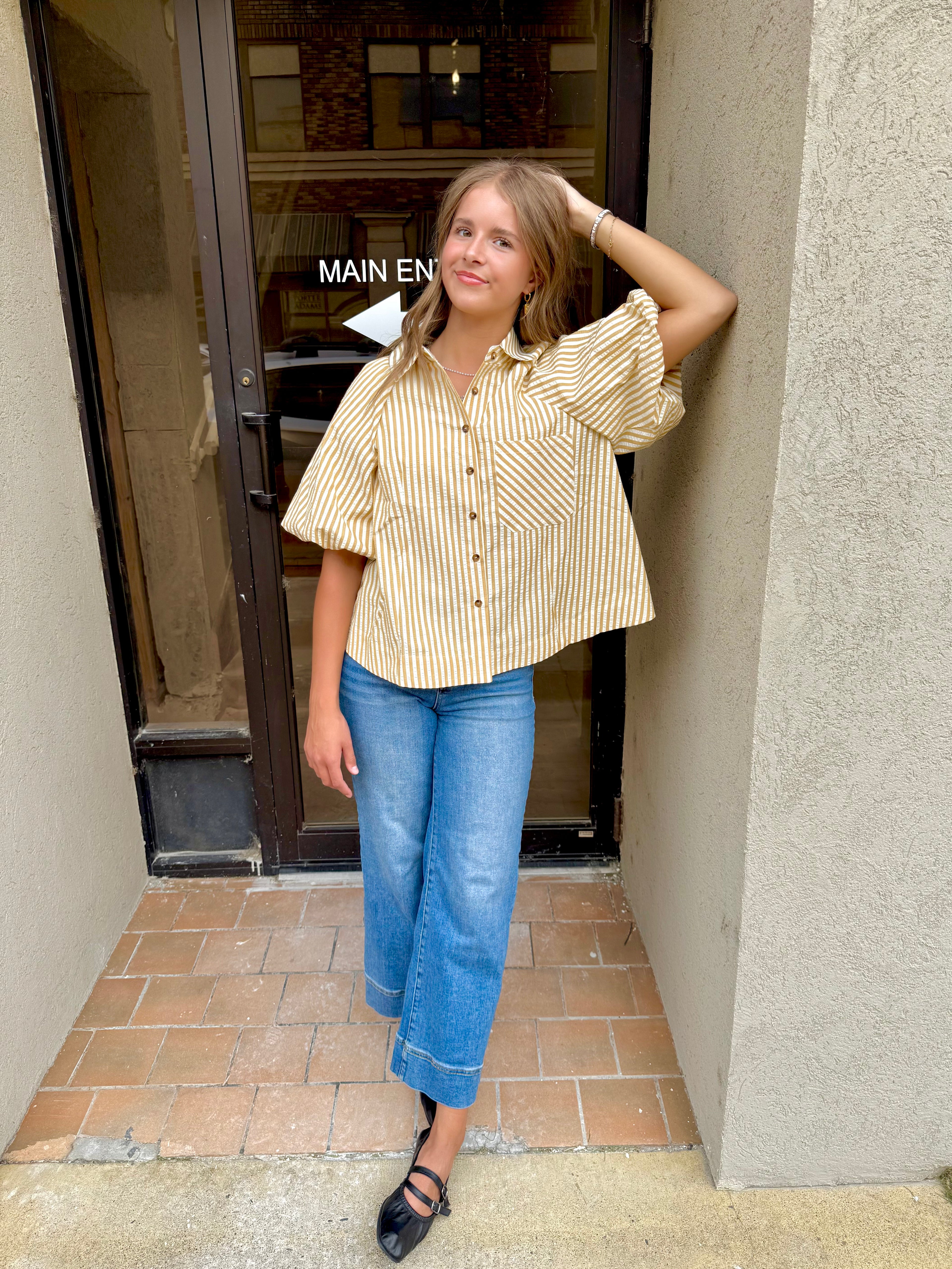 Cynthia Button-up Top