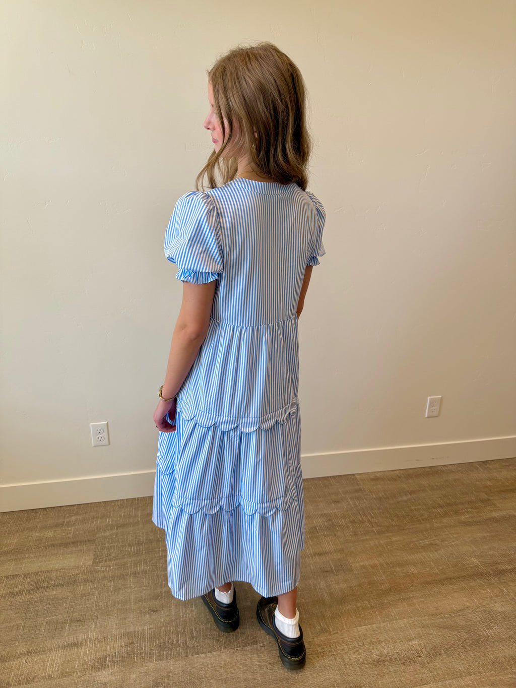 Soft Breeze Midi Dress