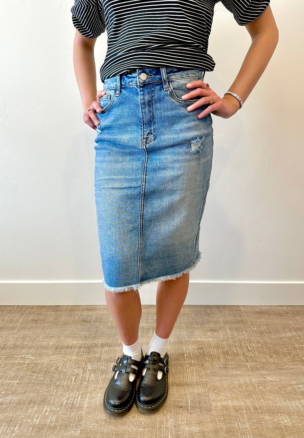 Brixton Denim Skirt