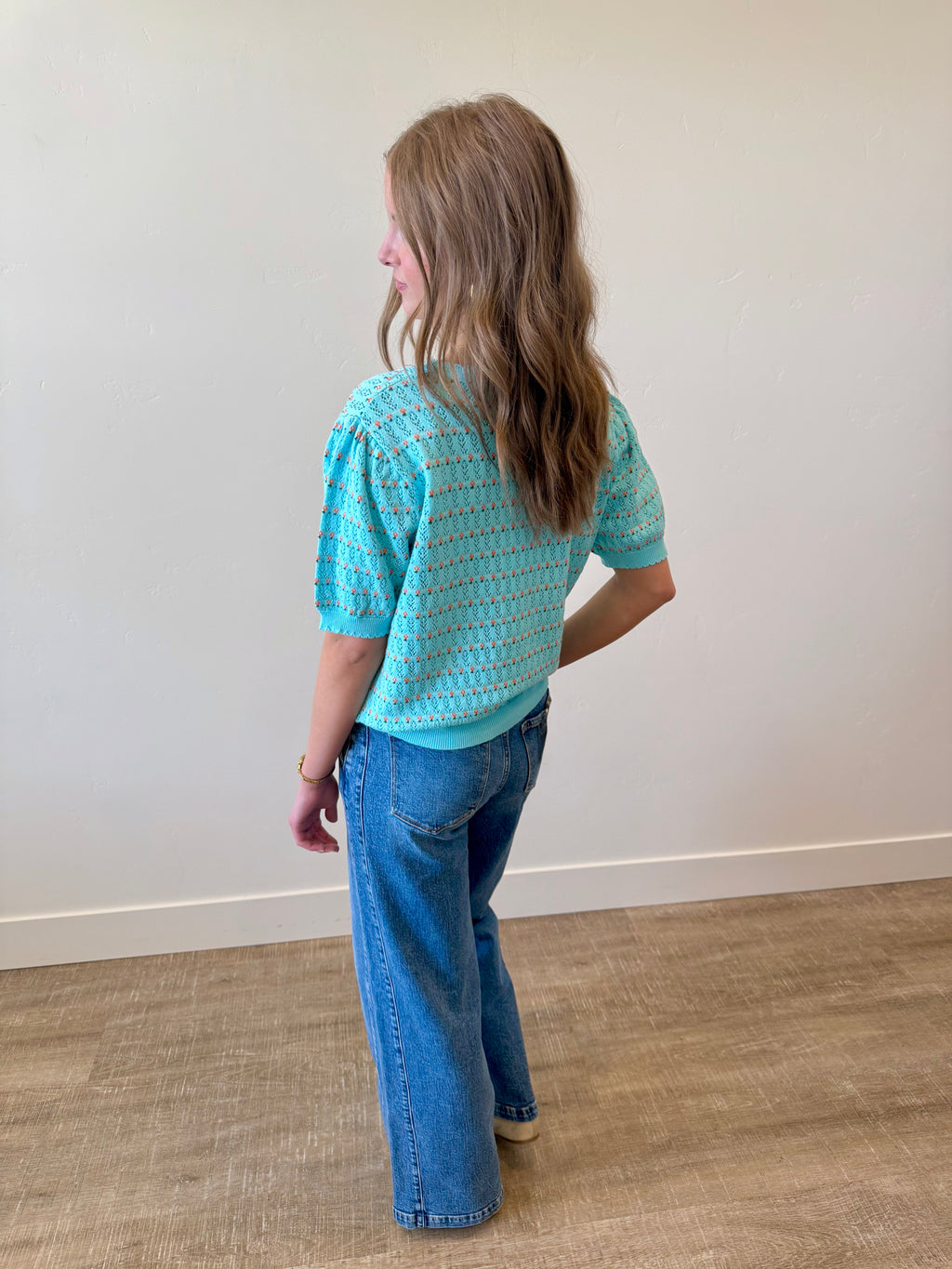 Kirsten Pointelle Sweater