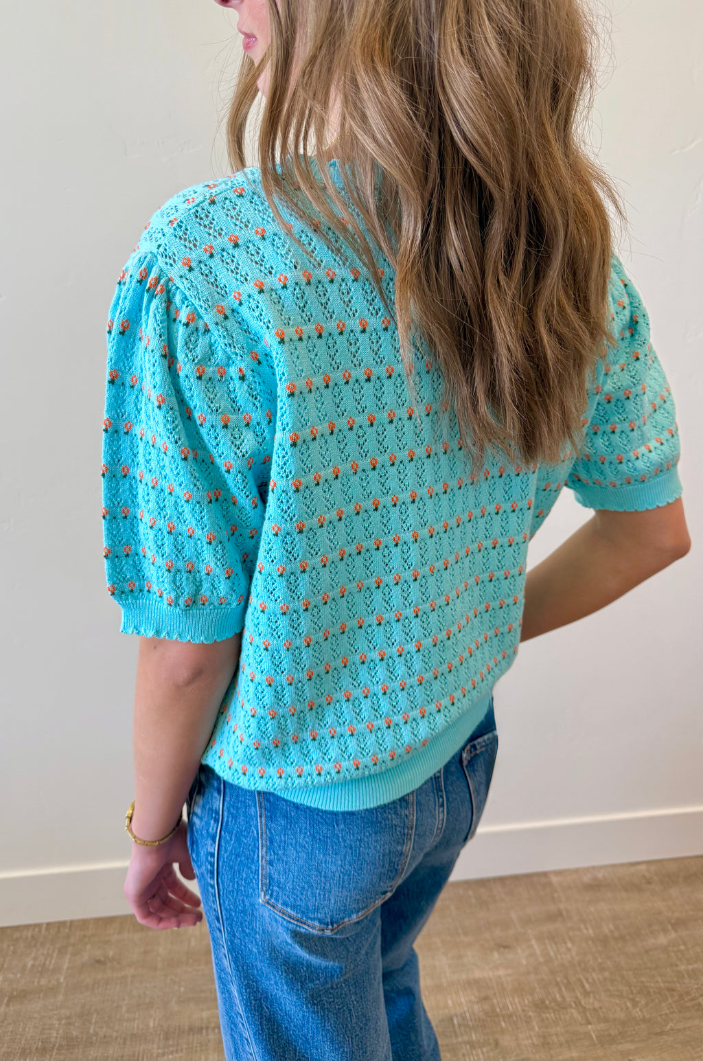 Kirsten Pointelle Sweater