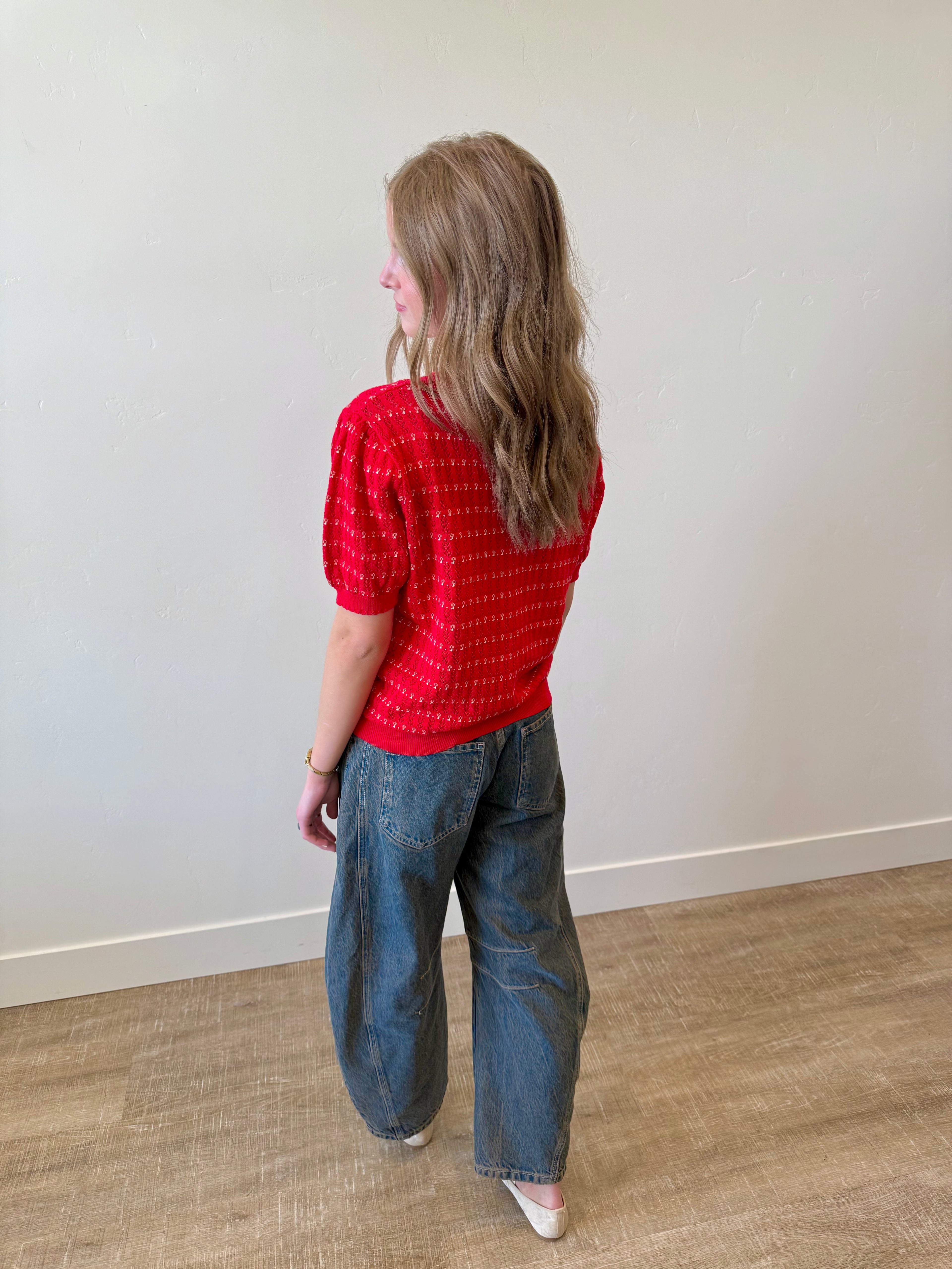 Kirsten Pointelle Sweater