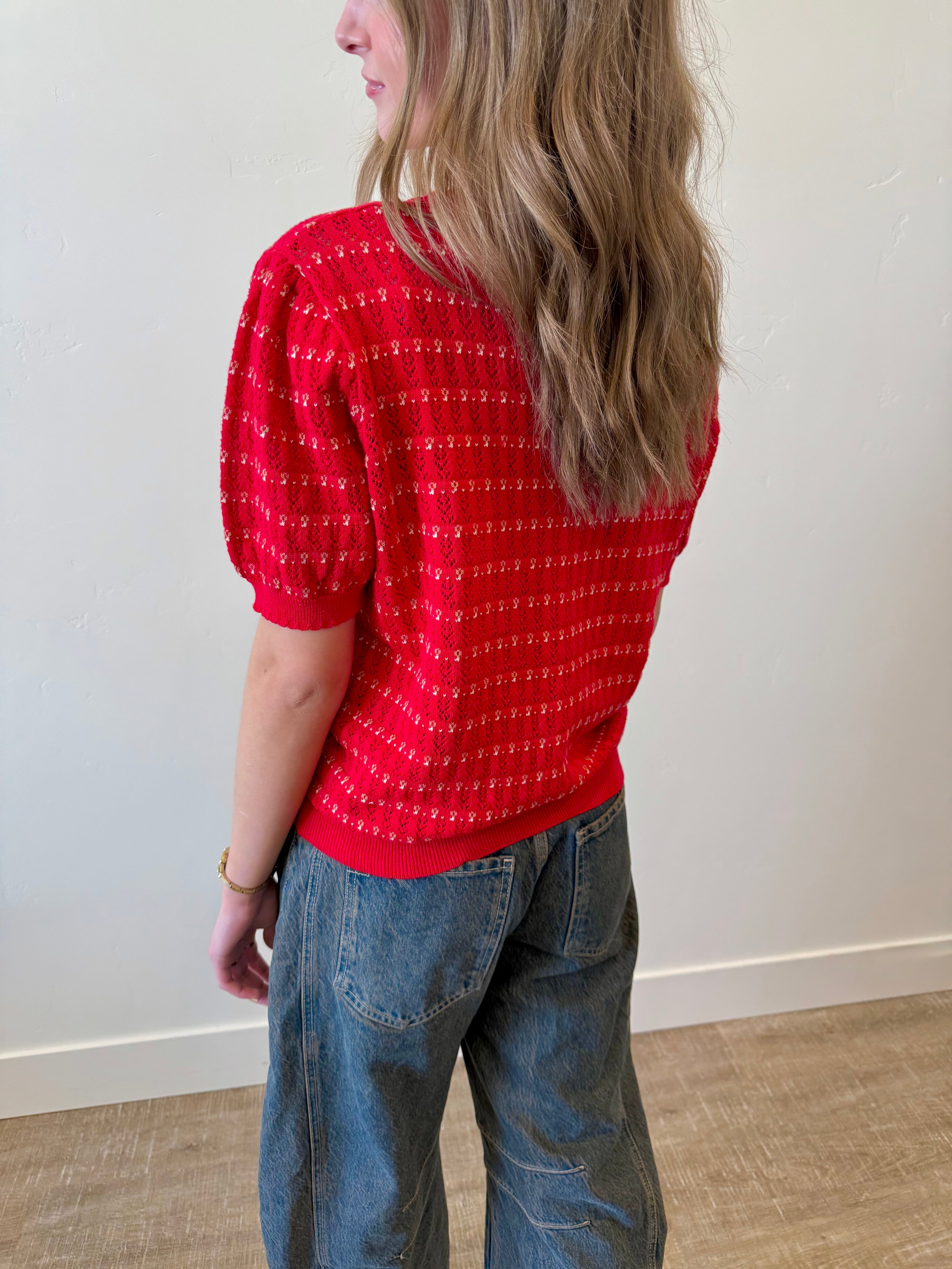 Kirsten Pointelle Sweater