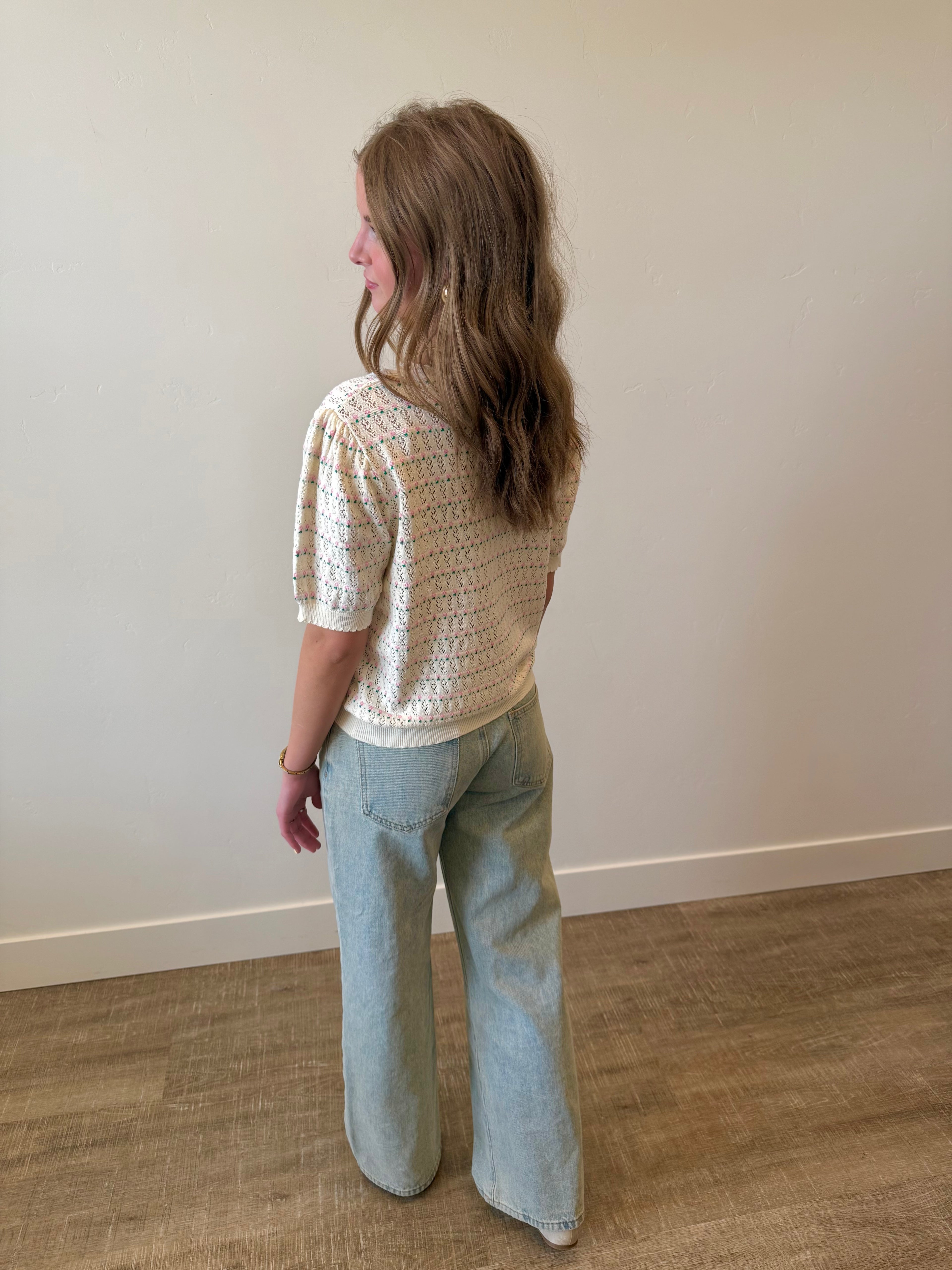 Kirsten Pointelle Sweater