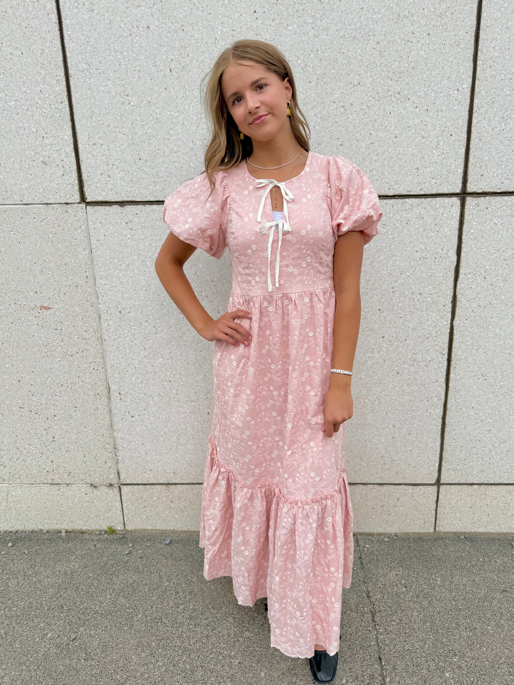 Ruby Front Tie Maxi Dress