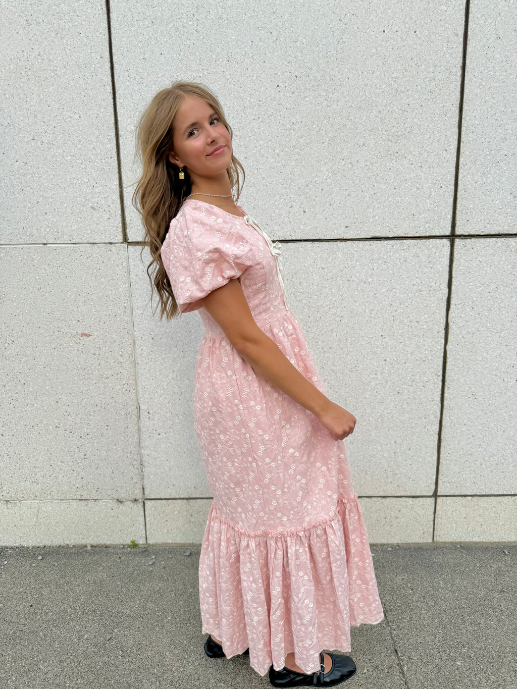 Ruby Front Tie Maxi Dress