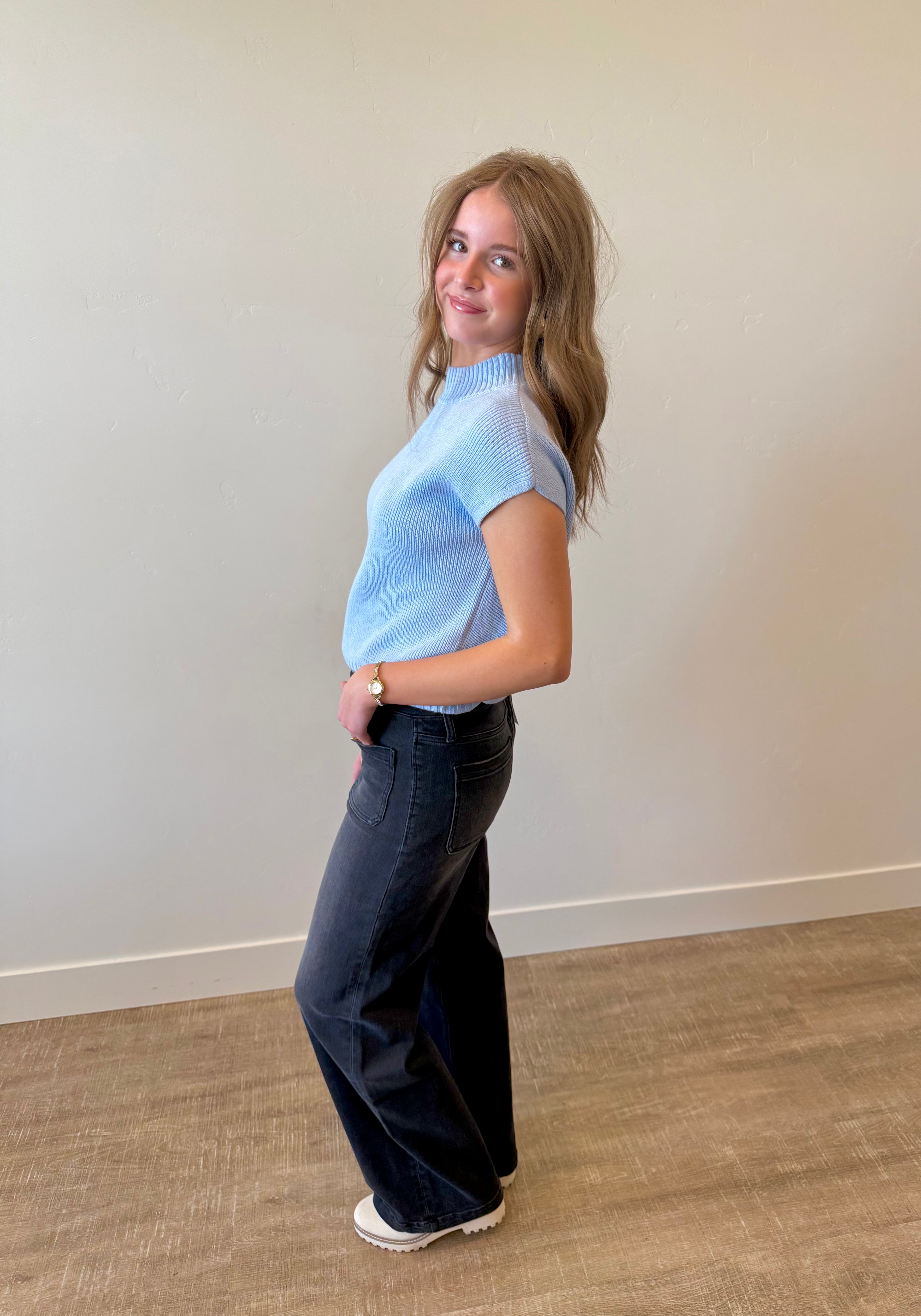 Boss Trouser Black Denim