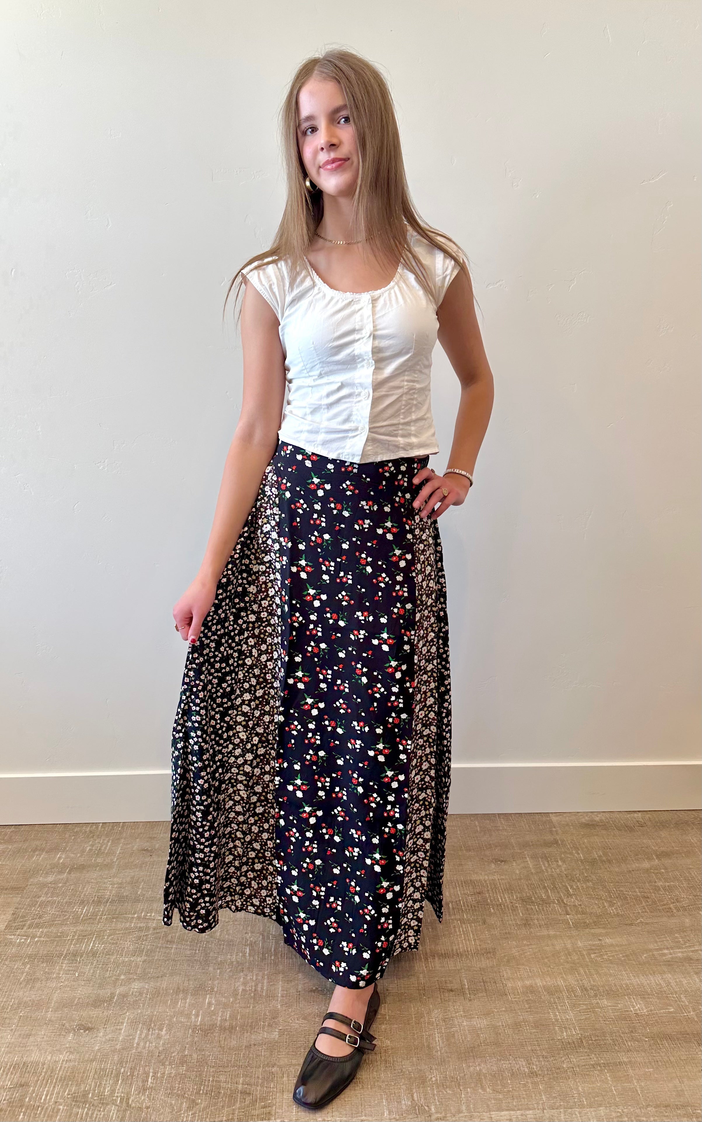 Melanie Floral Skirt
