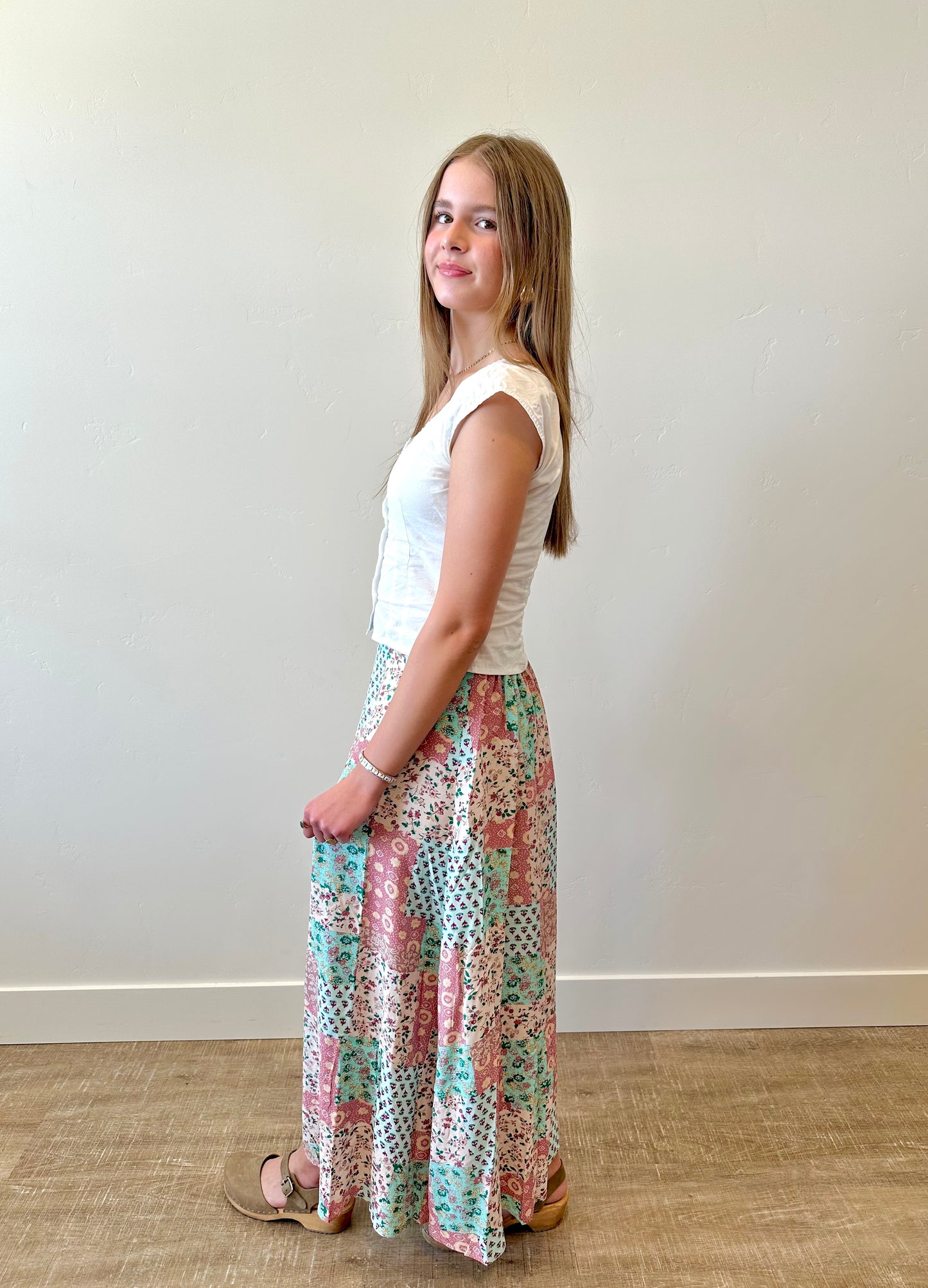 Celine Patchwork Skirt