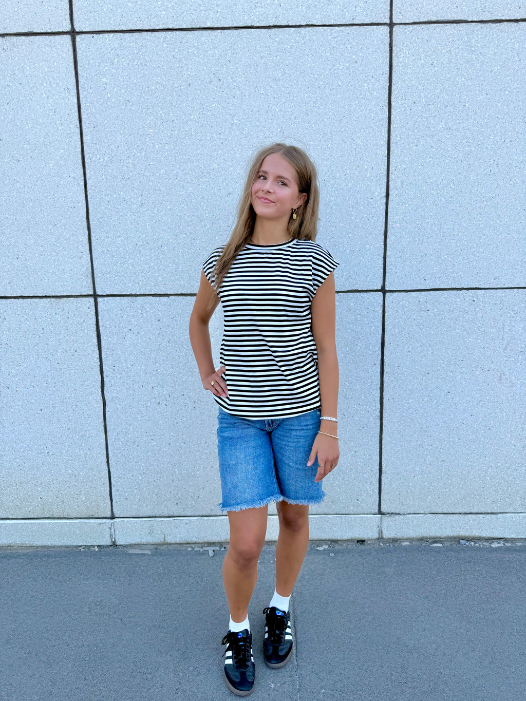Tara Striped Top