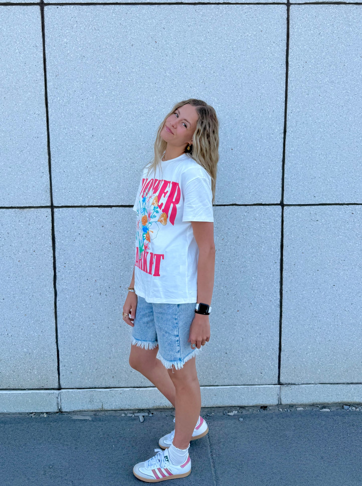 Flower Market Graphic Tee