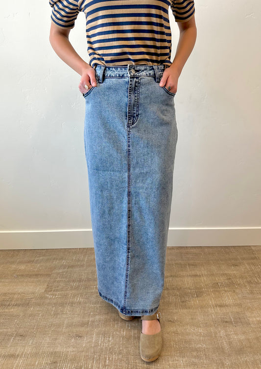 Cedar Denim Skirt