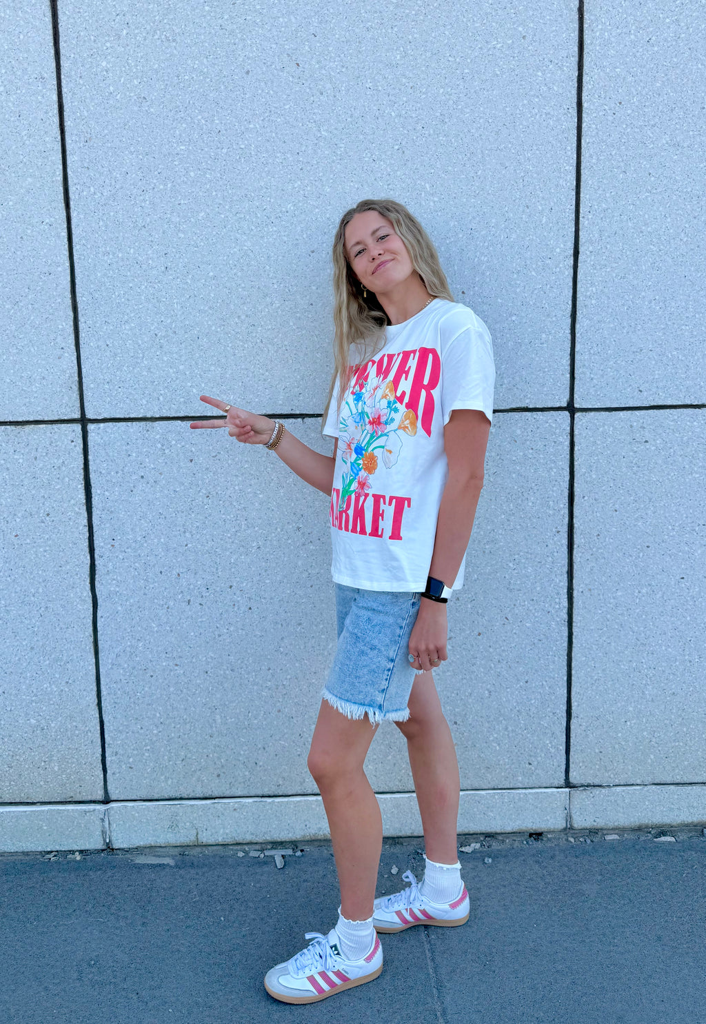 Flower Market Graphic Tee