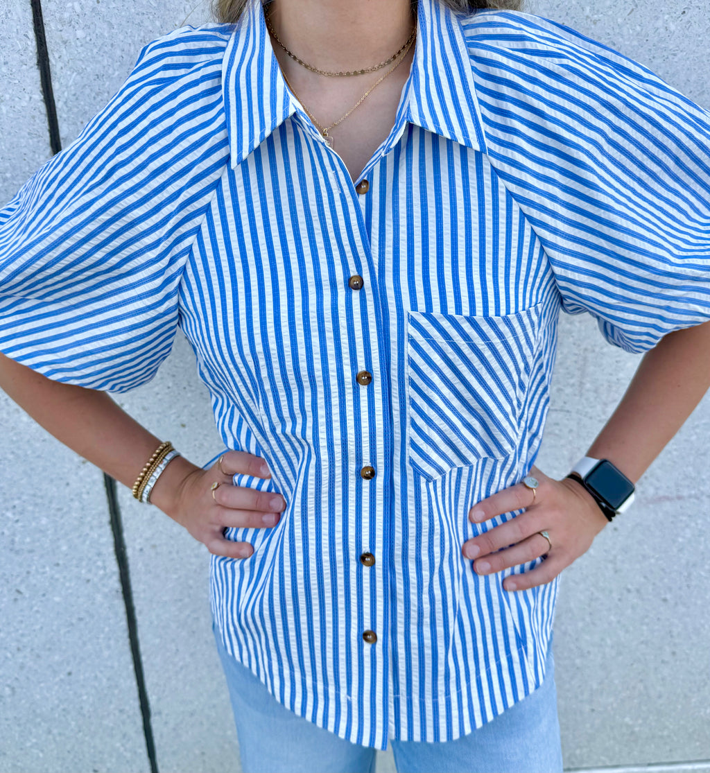 Cynthia Button-up Top