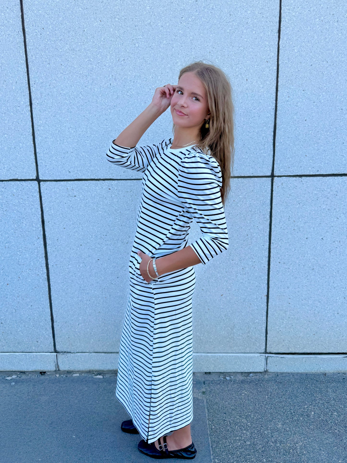 Concord Striped Dress