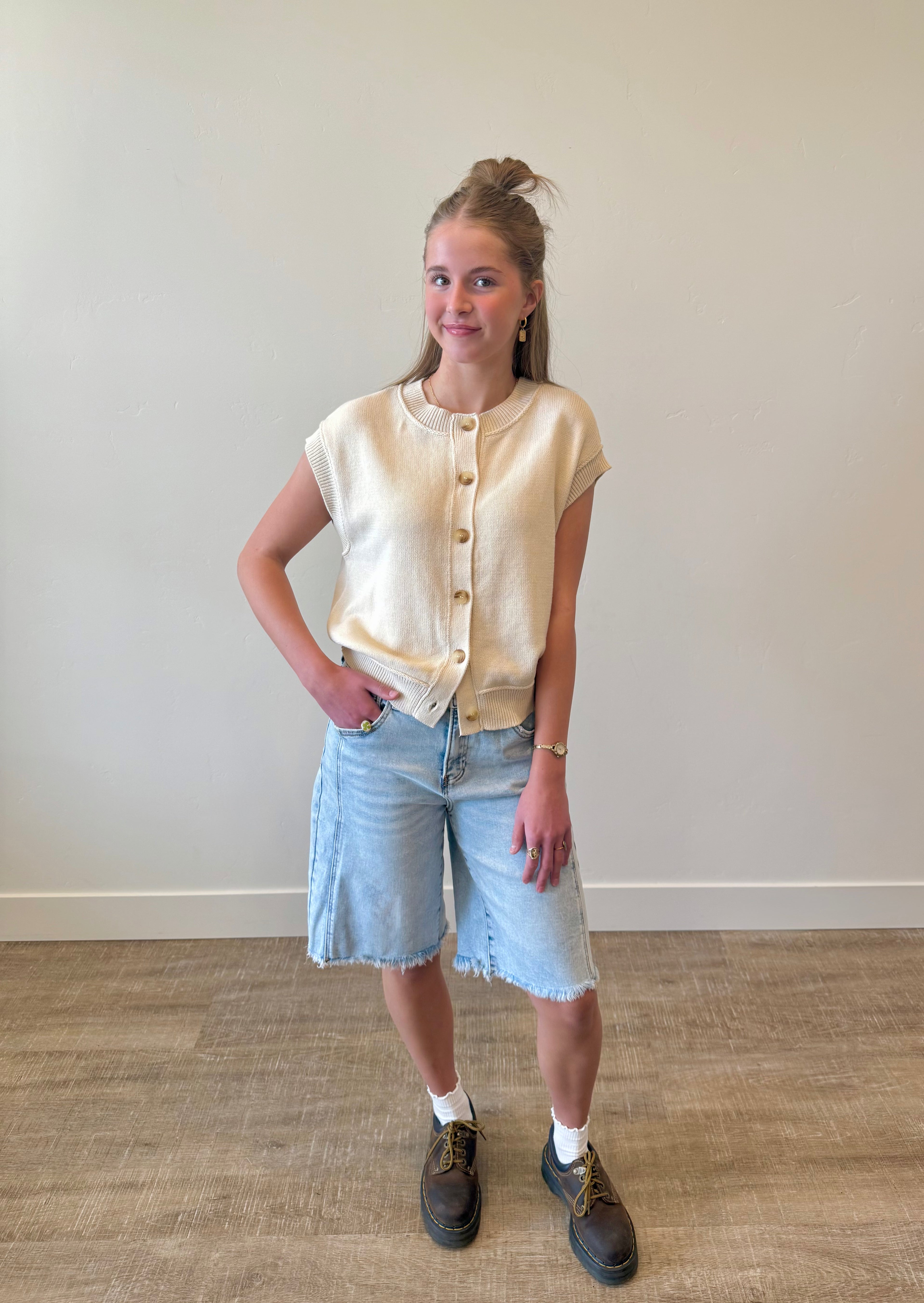 Austin Light Denim Shorts