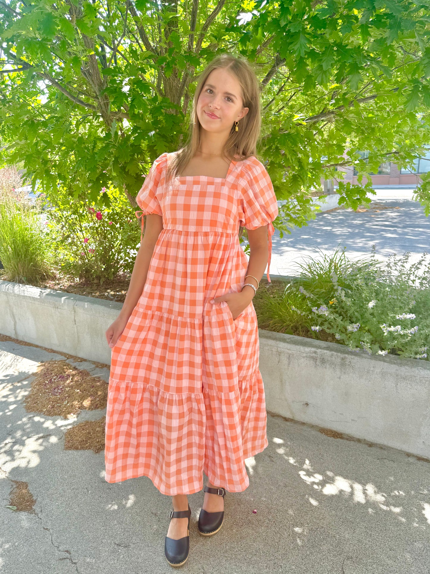 Sailor Plaid Dress
