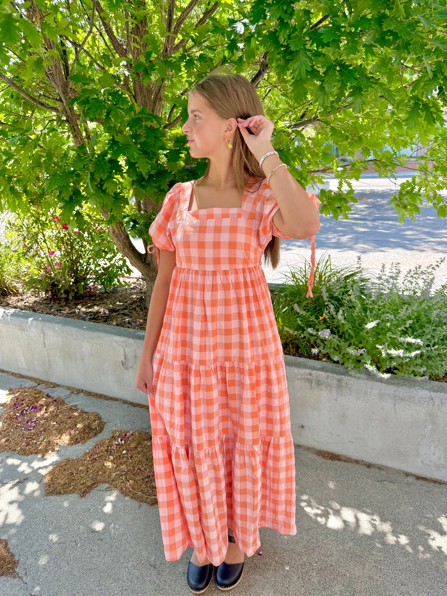 Sailor Plaid Dress