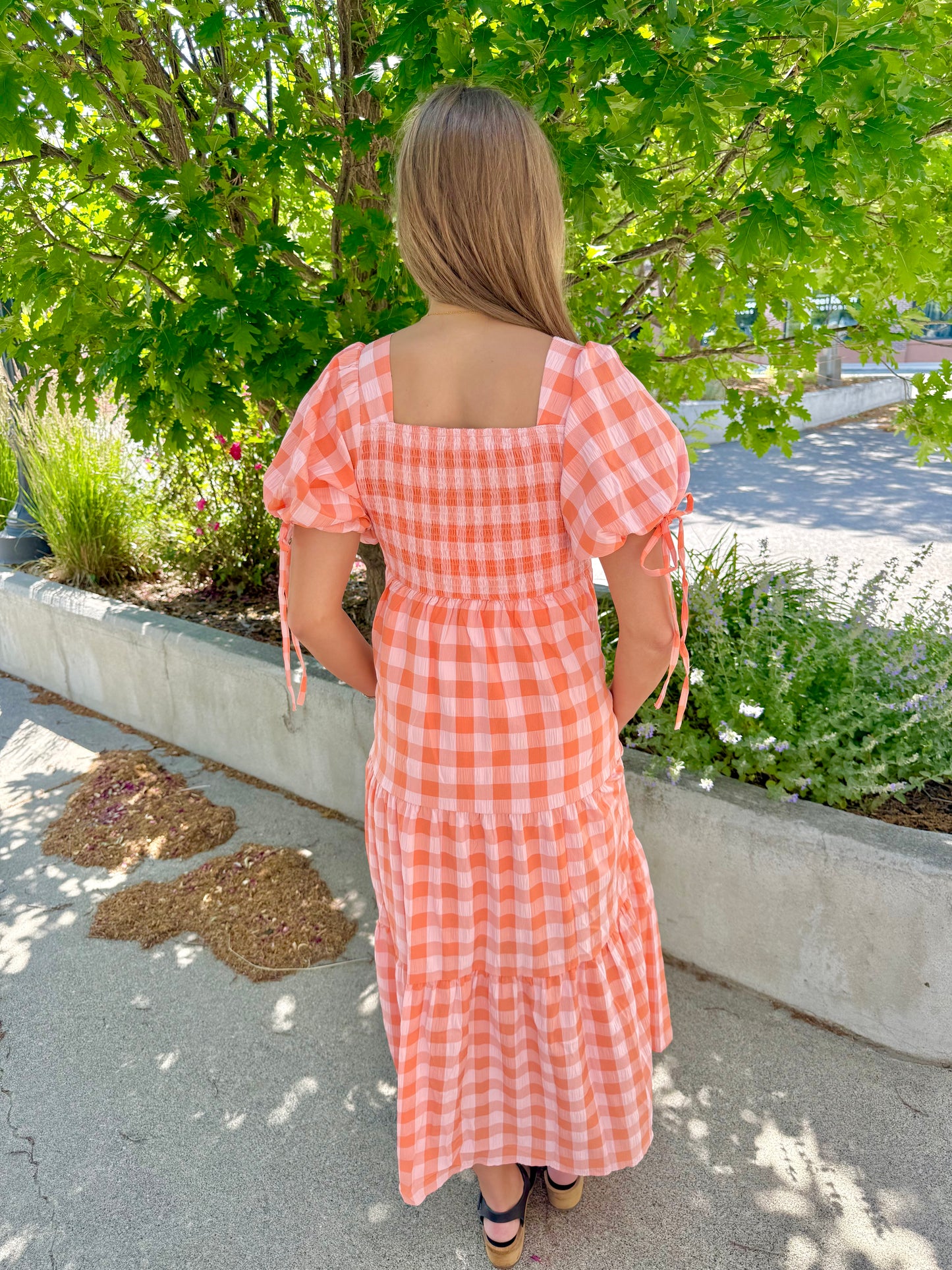 Sailor Plaid Dress