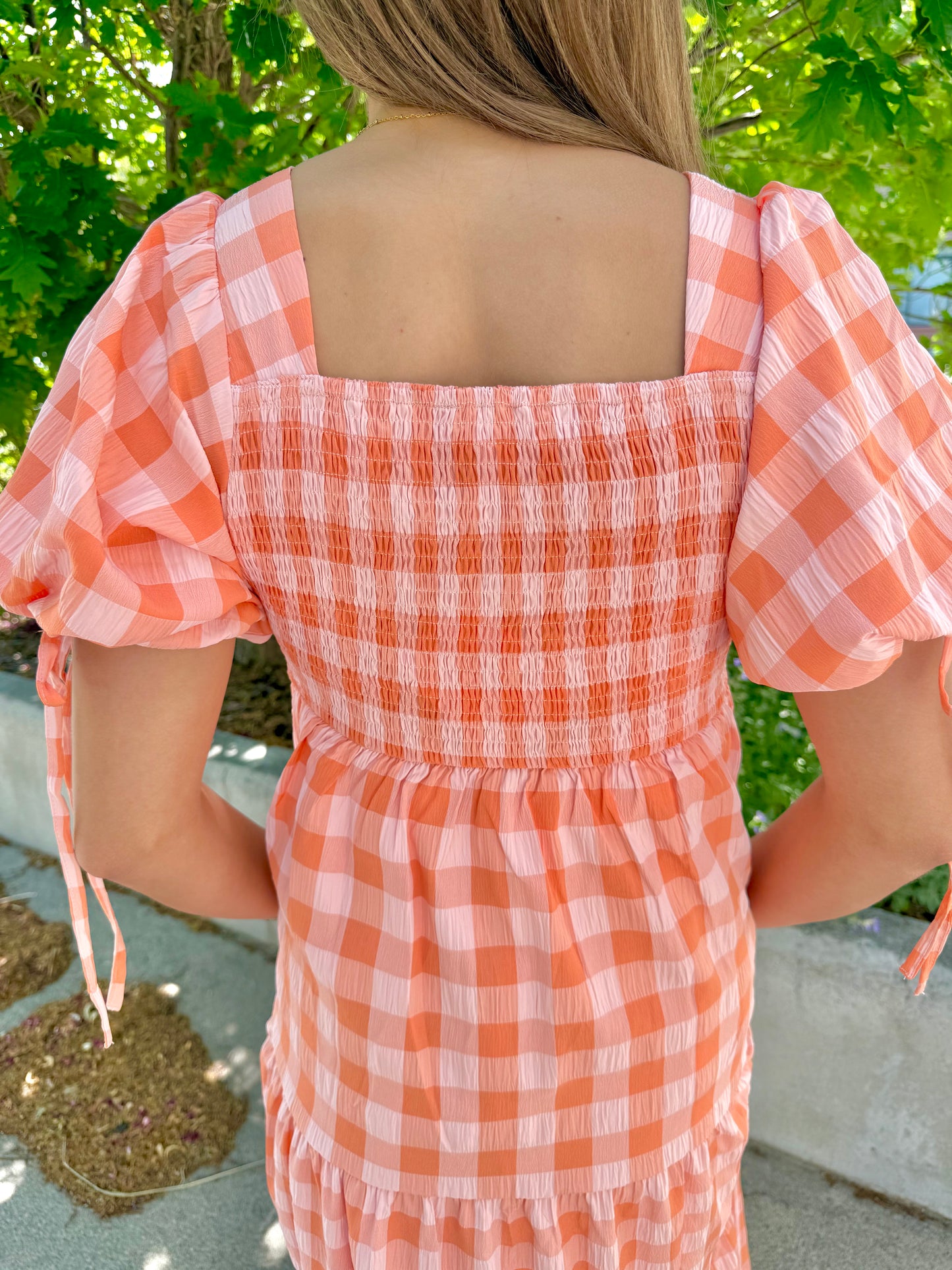 Sailor Plaid Dress