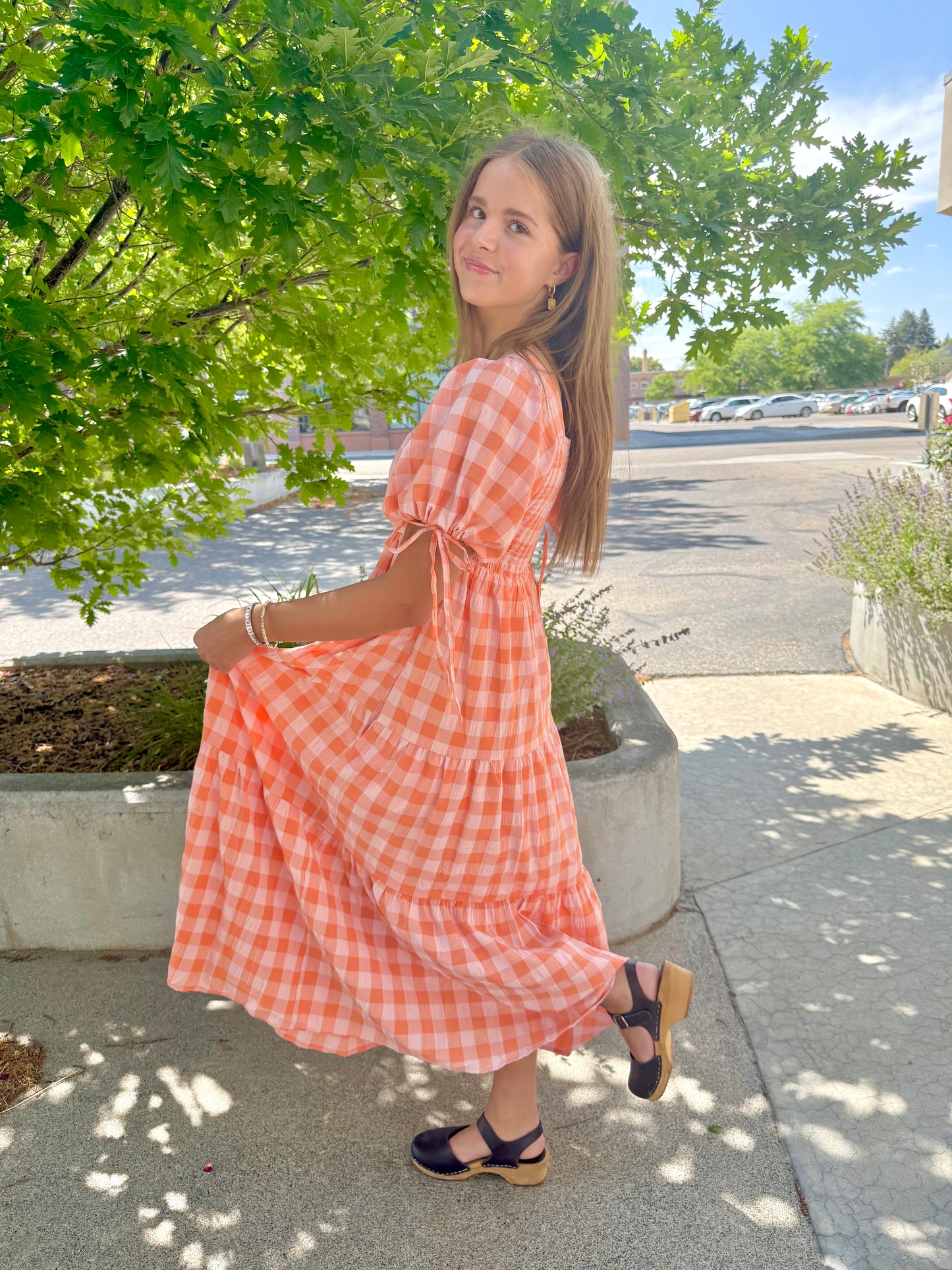 Sailor Plaid Dress