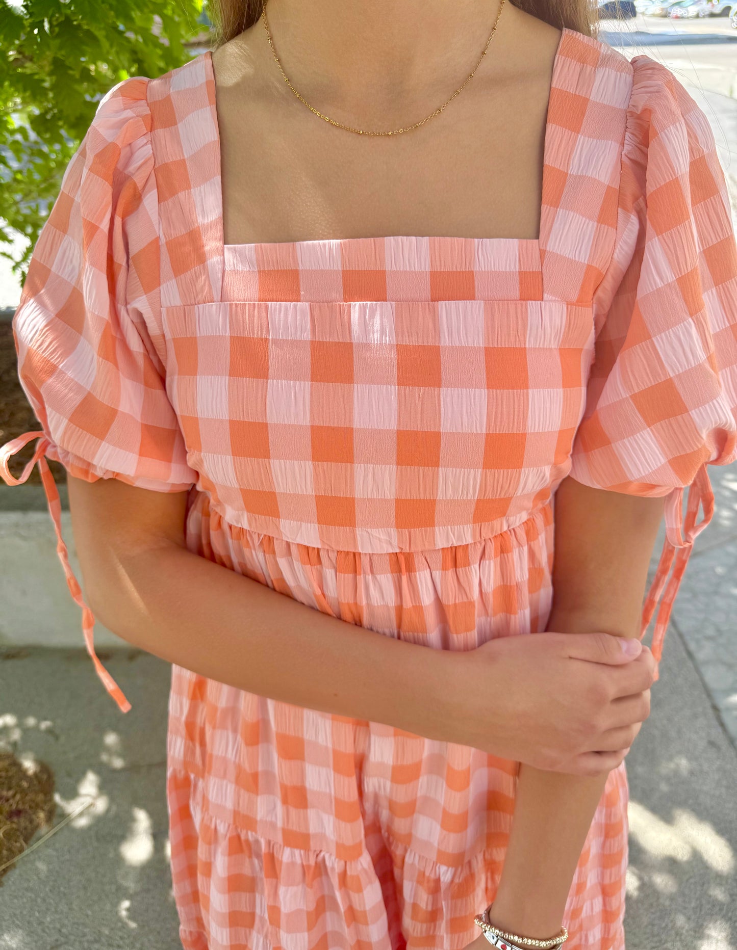 Sailor Plaid Dress