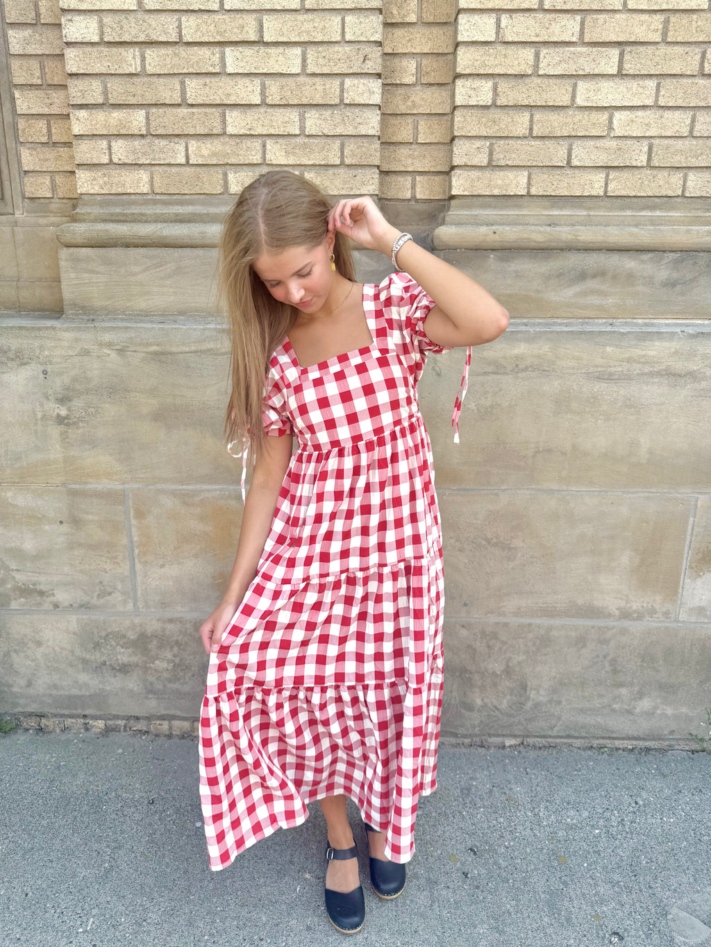 Sailor Plaid Dress
