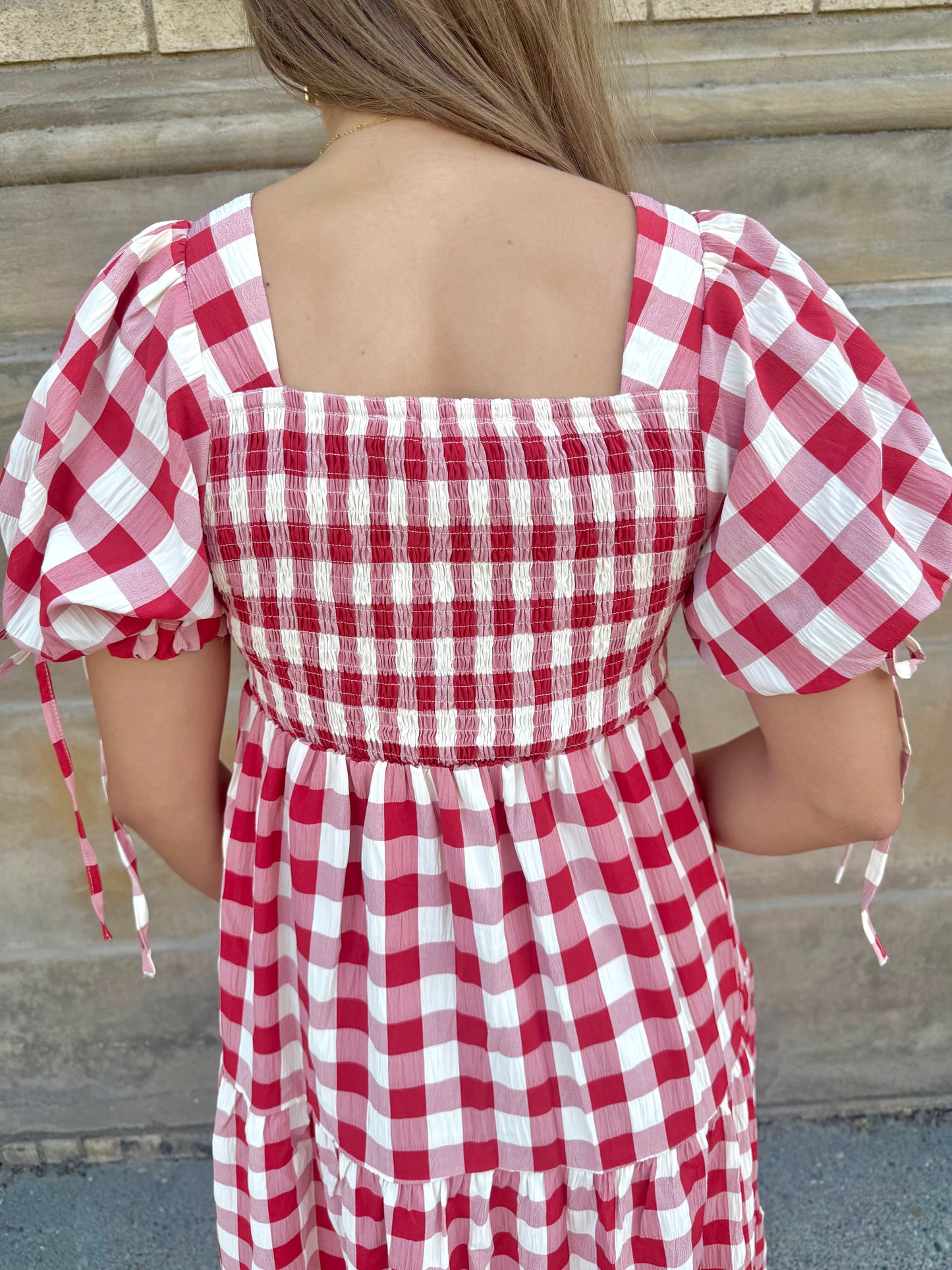 Sailor Plaid Dress