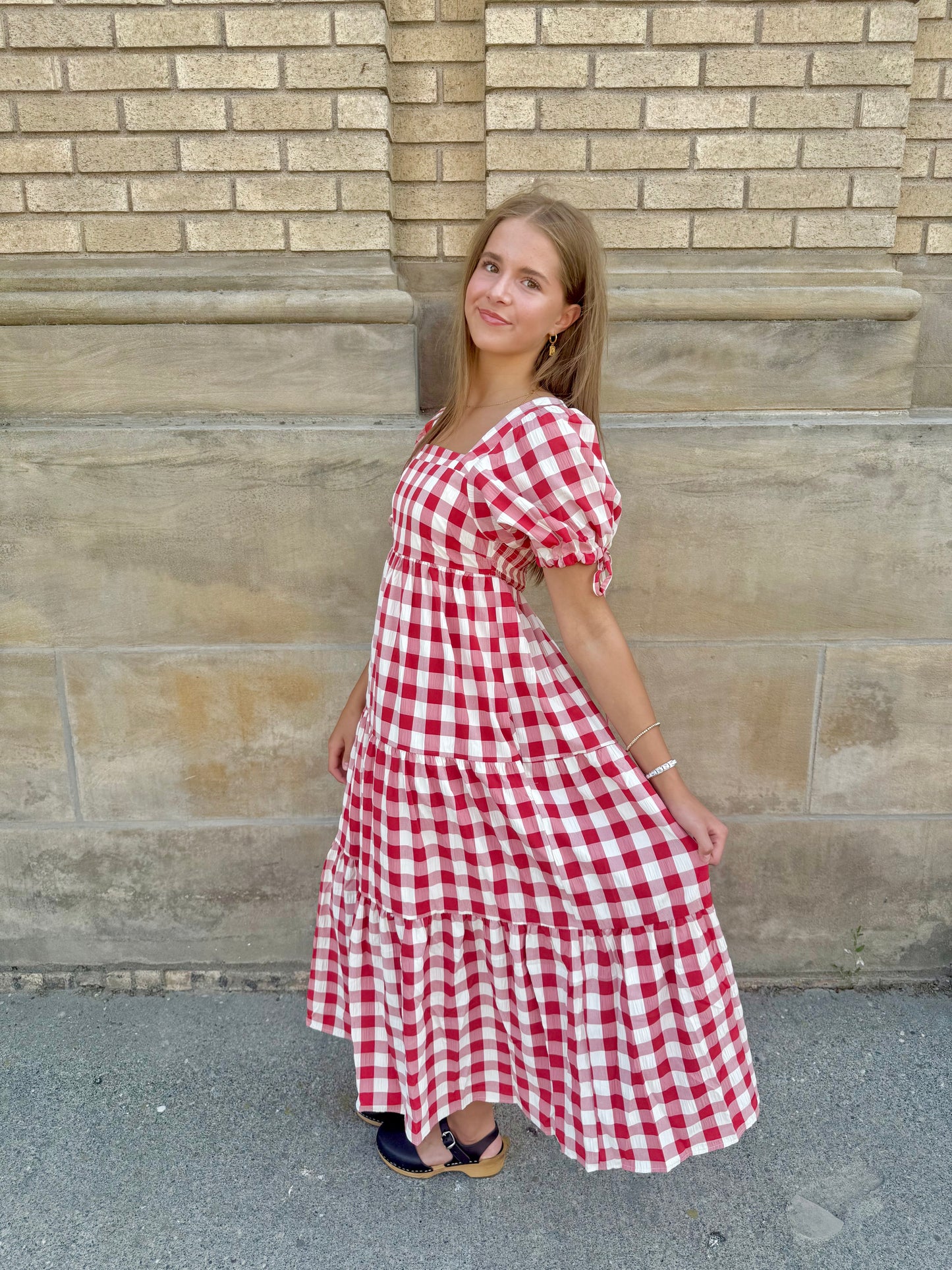 Sailor Plaid Dress