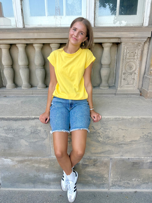 Easy Days Short Sleeve Top