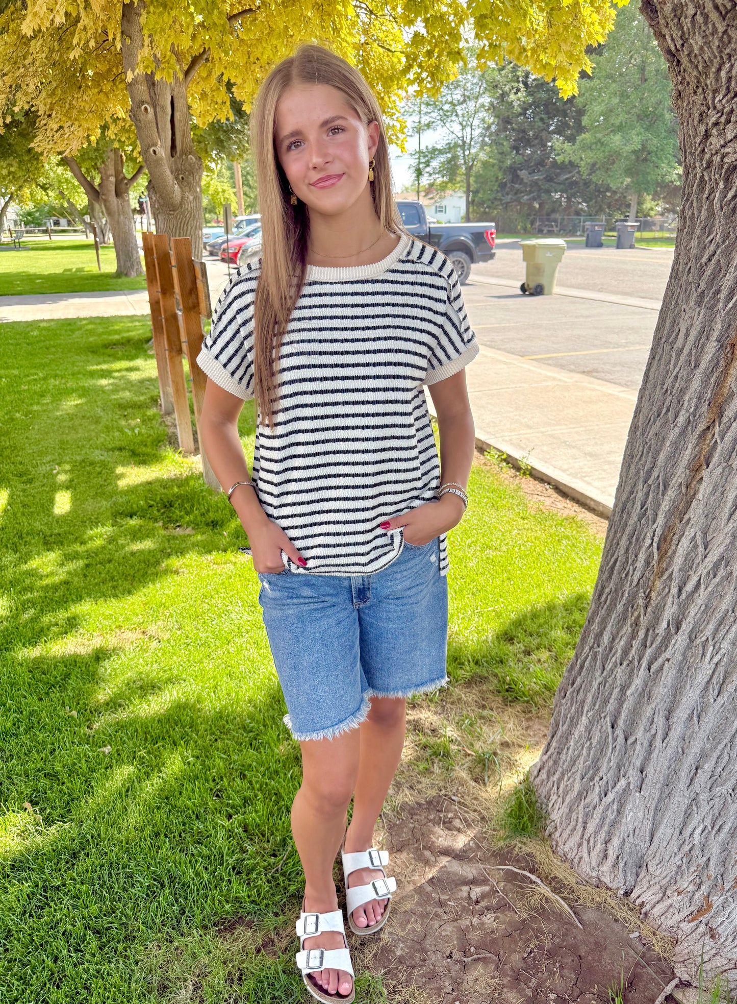 Bennet Striped Top