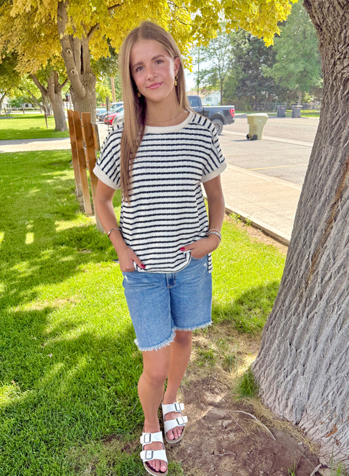 Bennet Striped Top