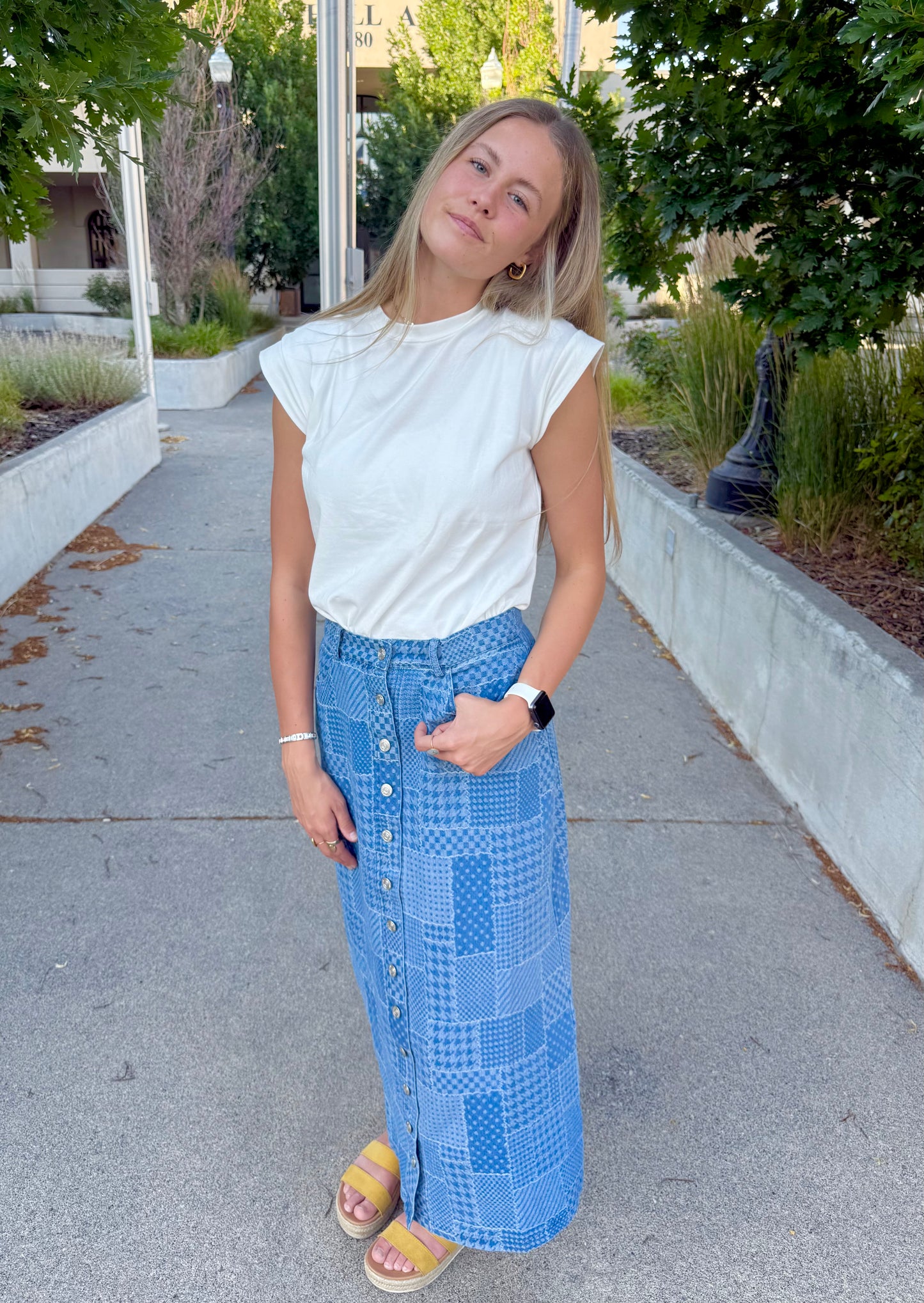 Yui Denim Skirt