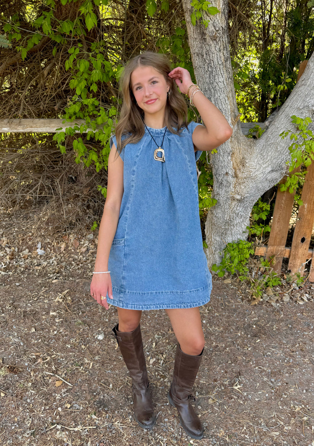 Kenley Denim Dress