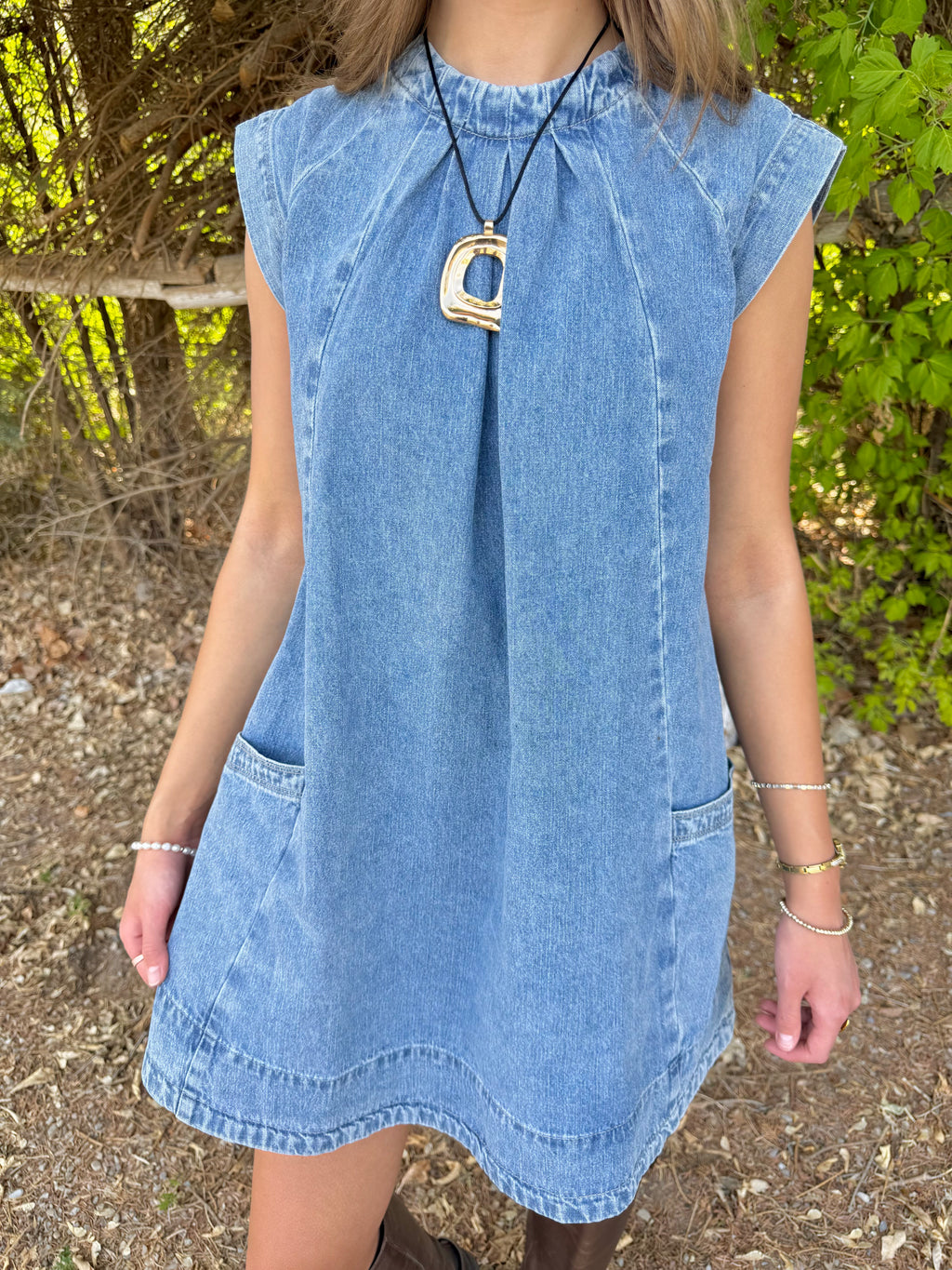 Kenley Denim Dress