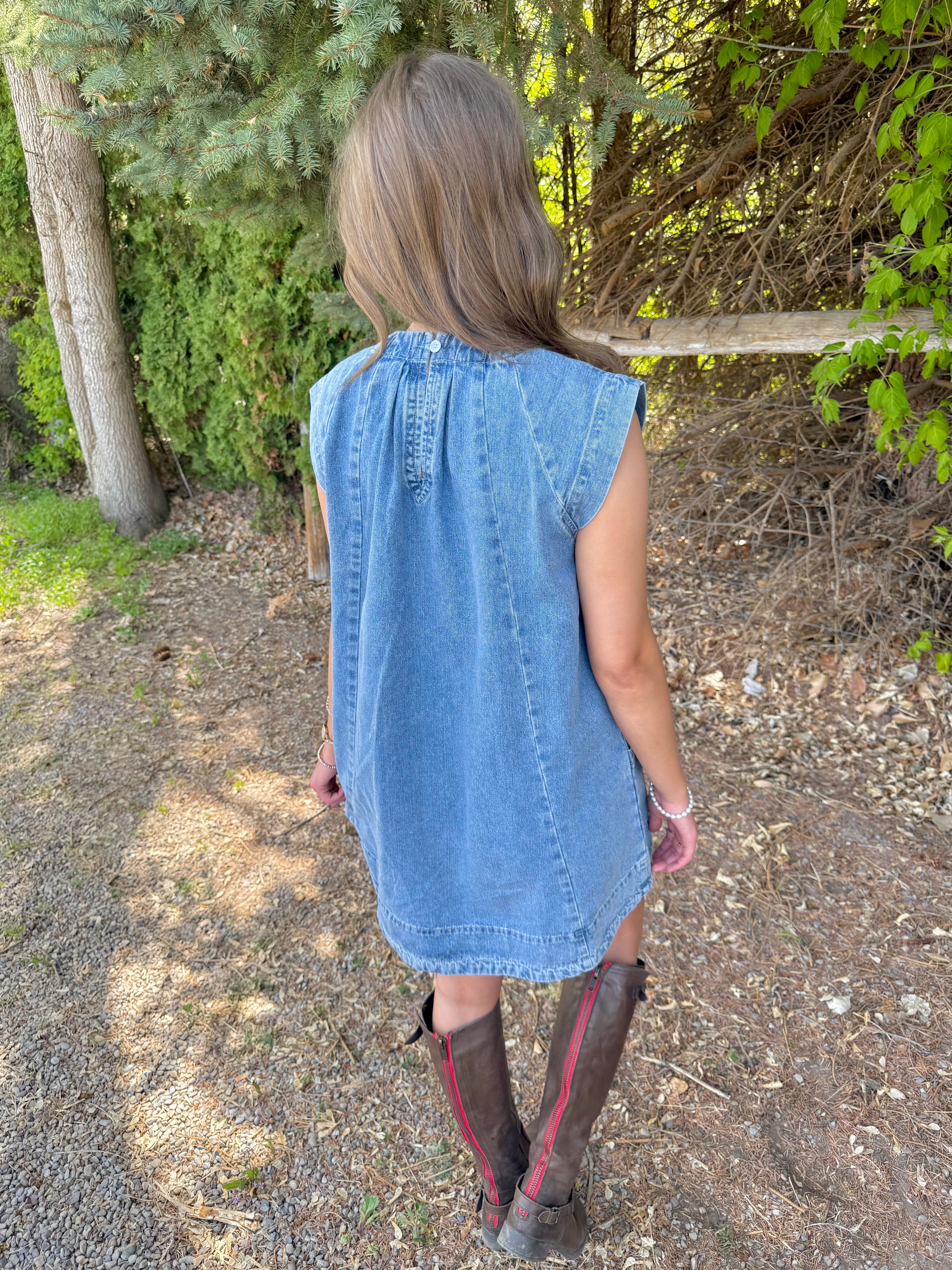Kenley Denim Dress
