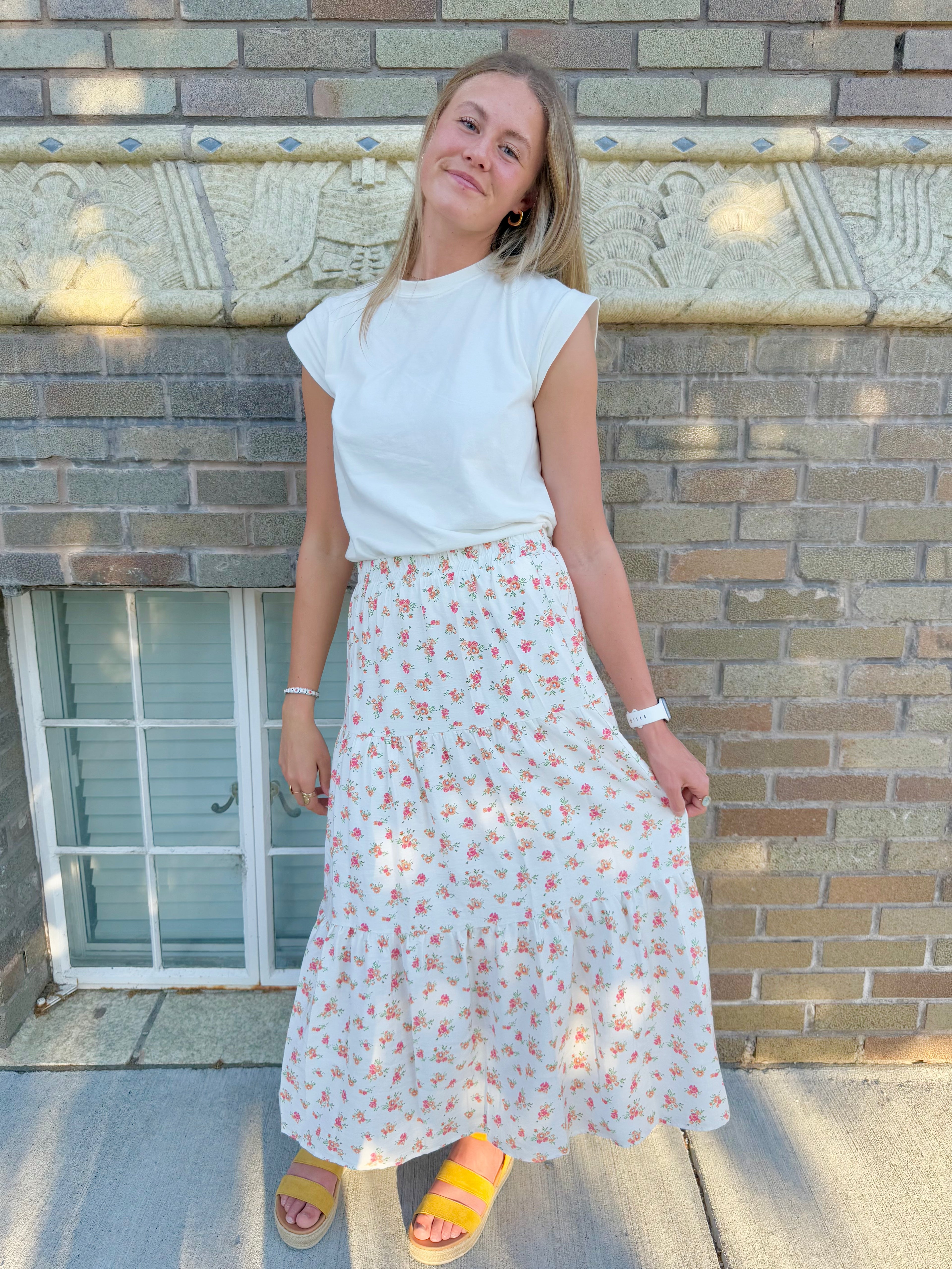 Blossom Belle Floral Skirt